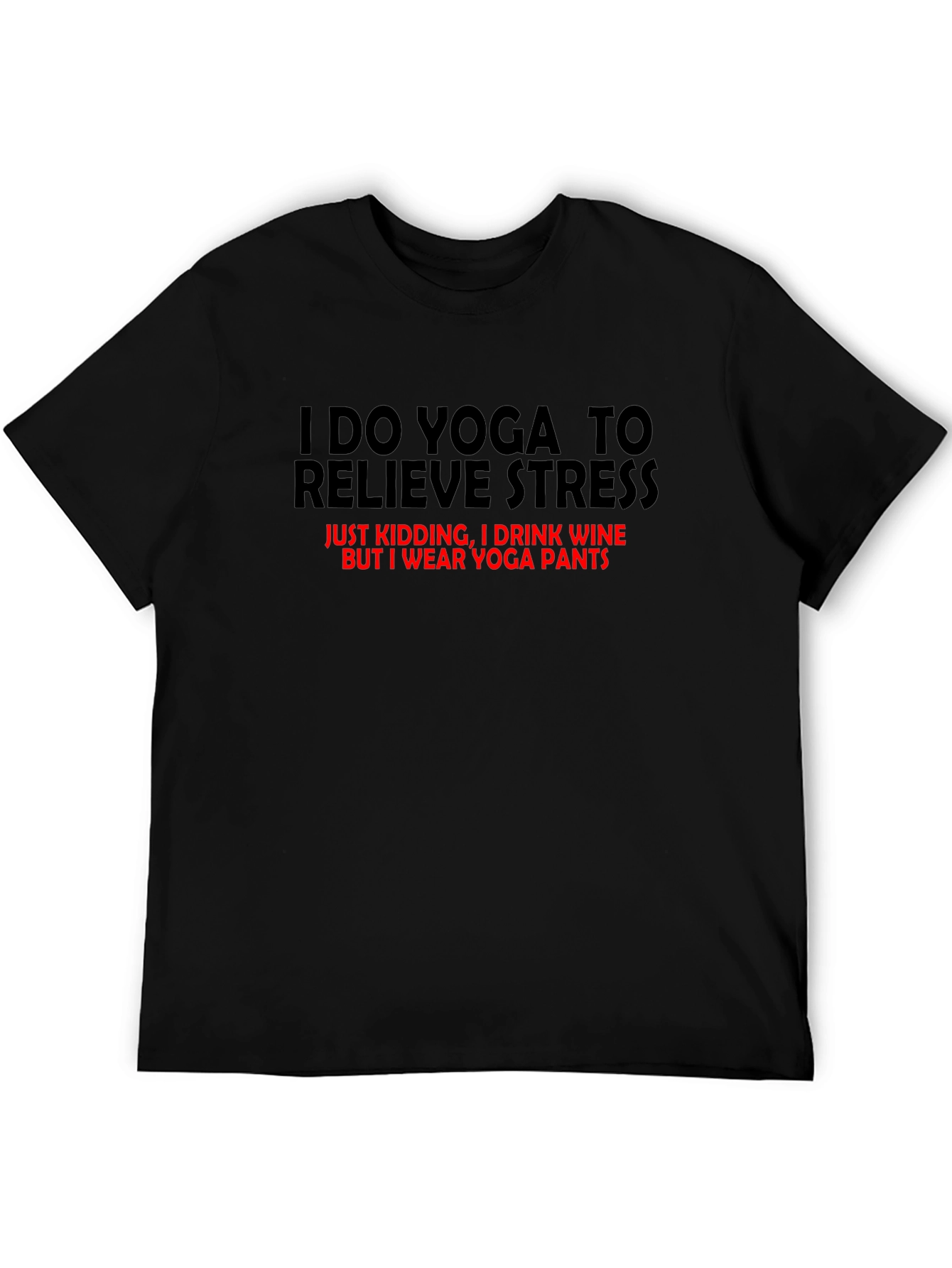 Yoga & Wine Humor T-Shirt