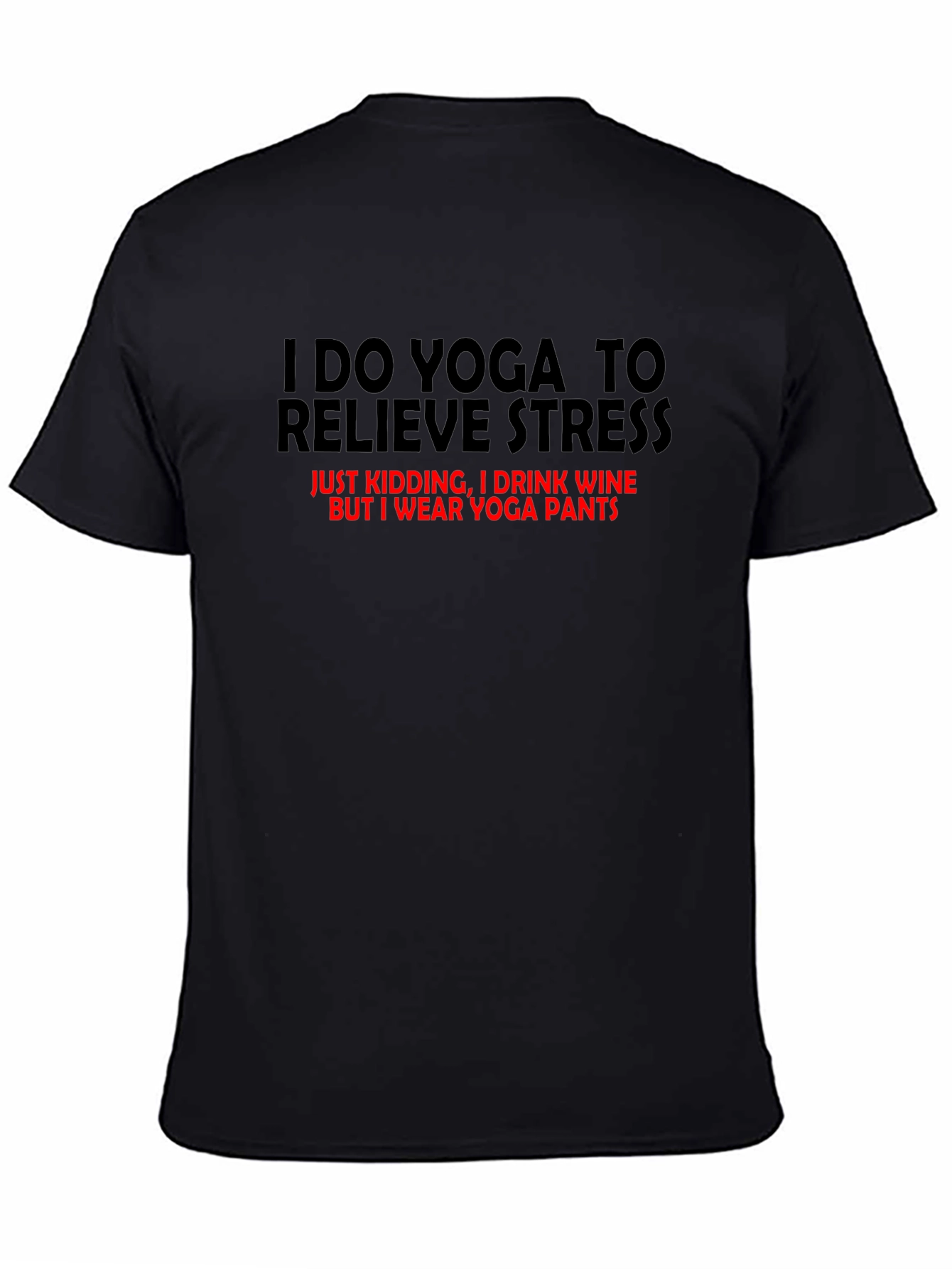 Yoga & Wine Humor T-Shirt
