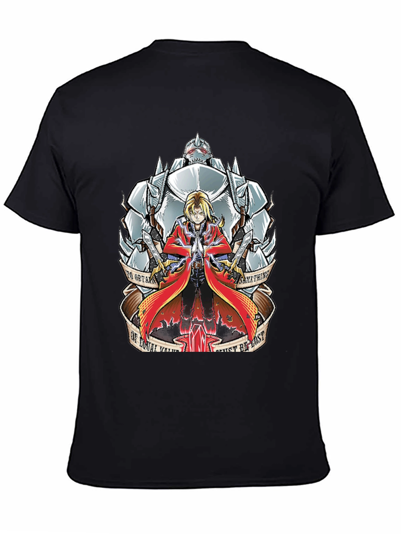 Anime Fullmetal Alchemist Graphic T-Shirt