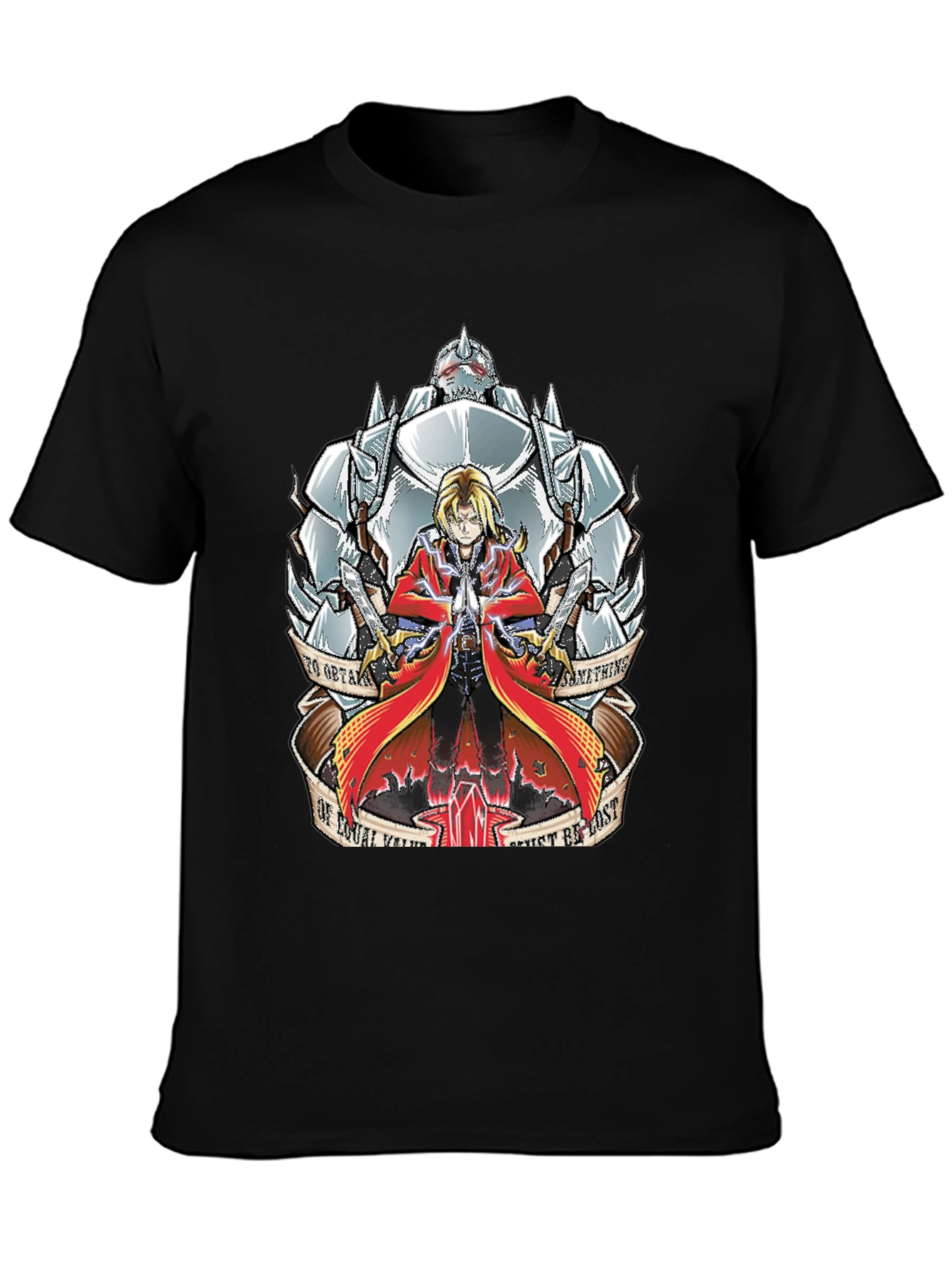 Anime Fullmetal Alchemist Graphic T-Shirt