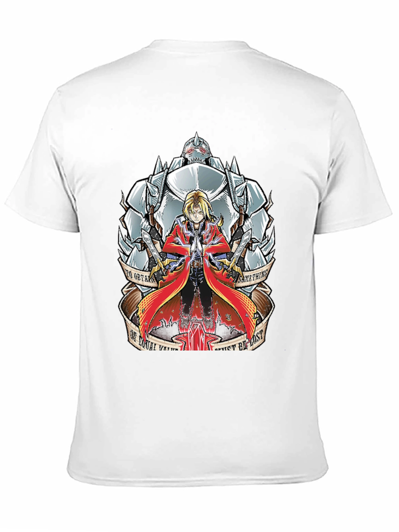 Anime Fullmetal Alchemist Graphic T-Shirt