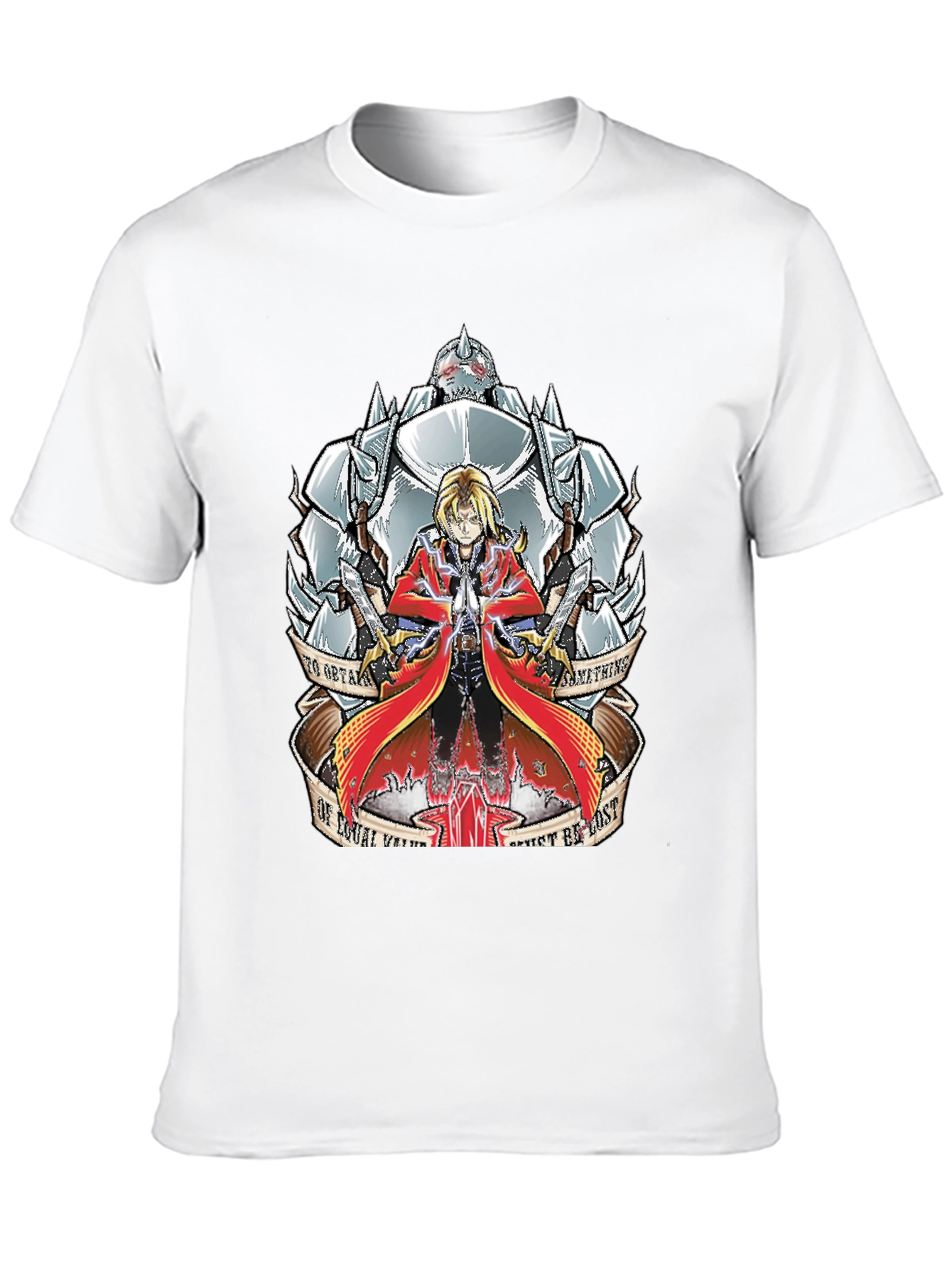 Anime Fullmetal Alchemist Graphic T-Shirt