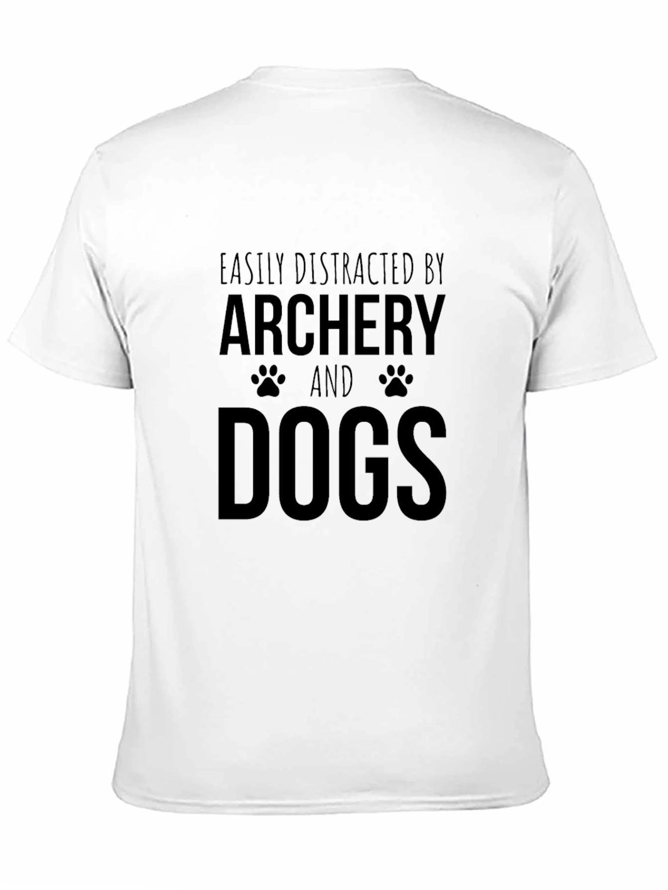 Archery & Dog Lovers Black T-Shirt