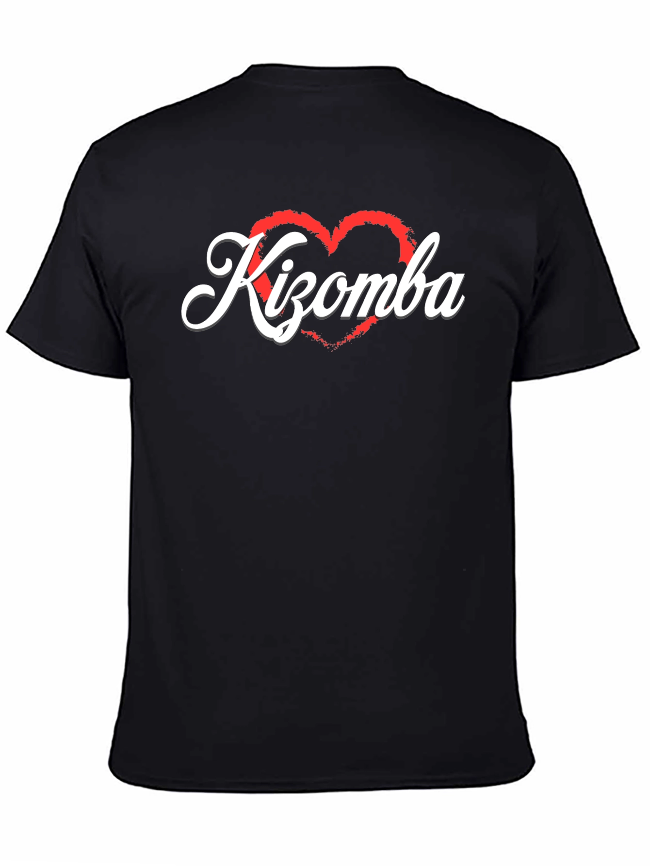 Kizomba Heart Graphic Tee - Dance Lovers T-Shirt