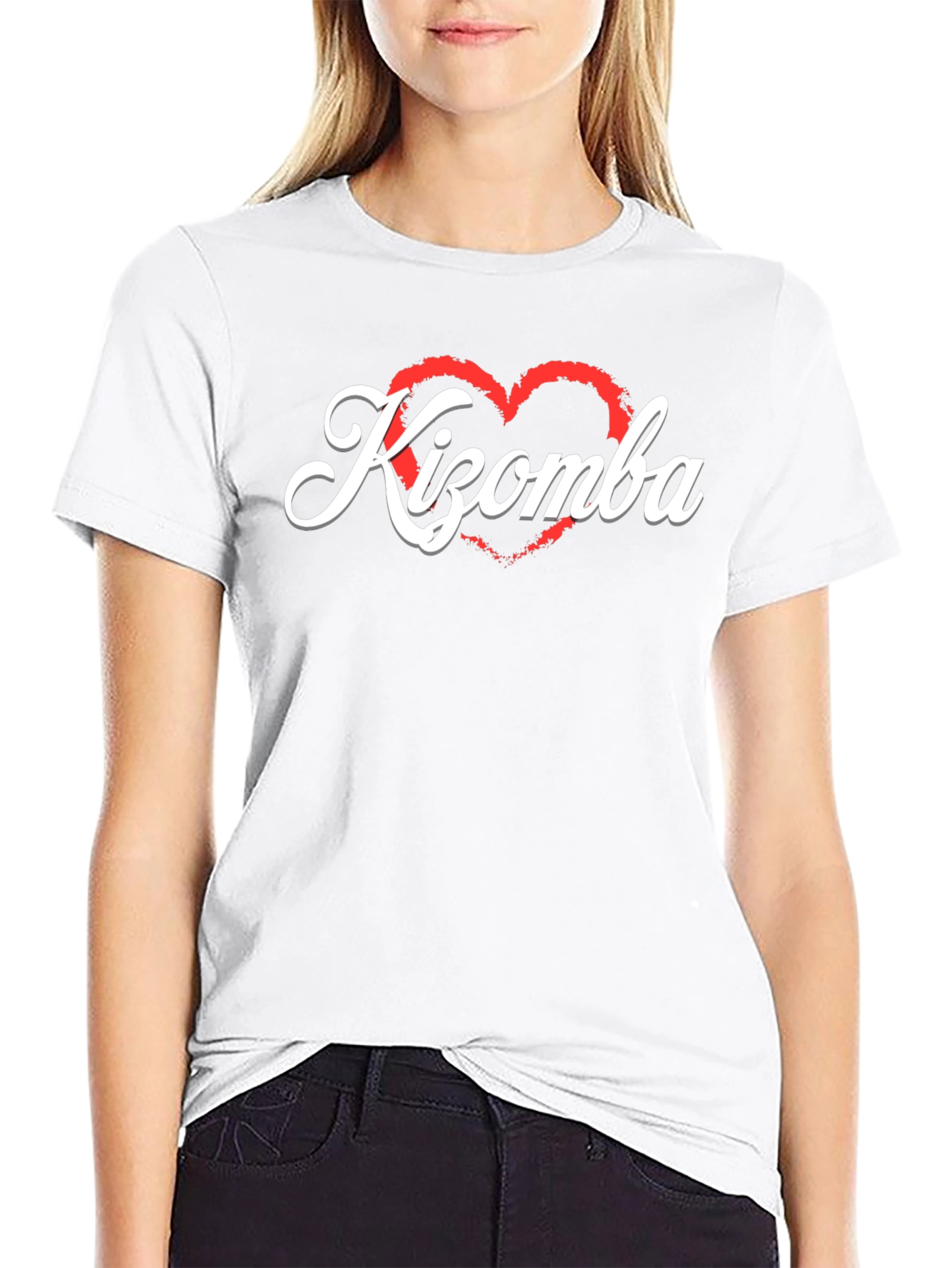 Kizomba Heart Graphic Tee - Dance Lovers T-Shirt