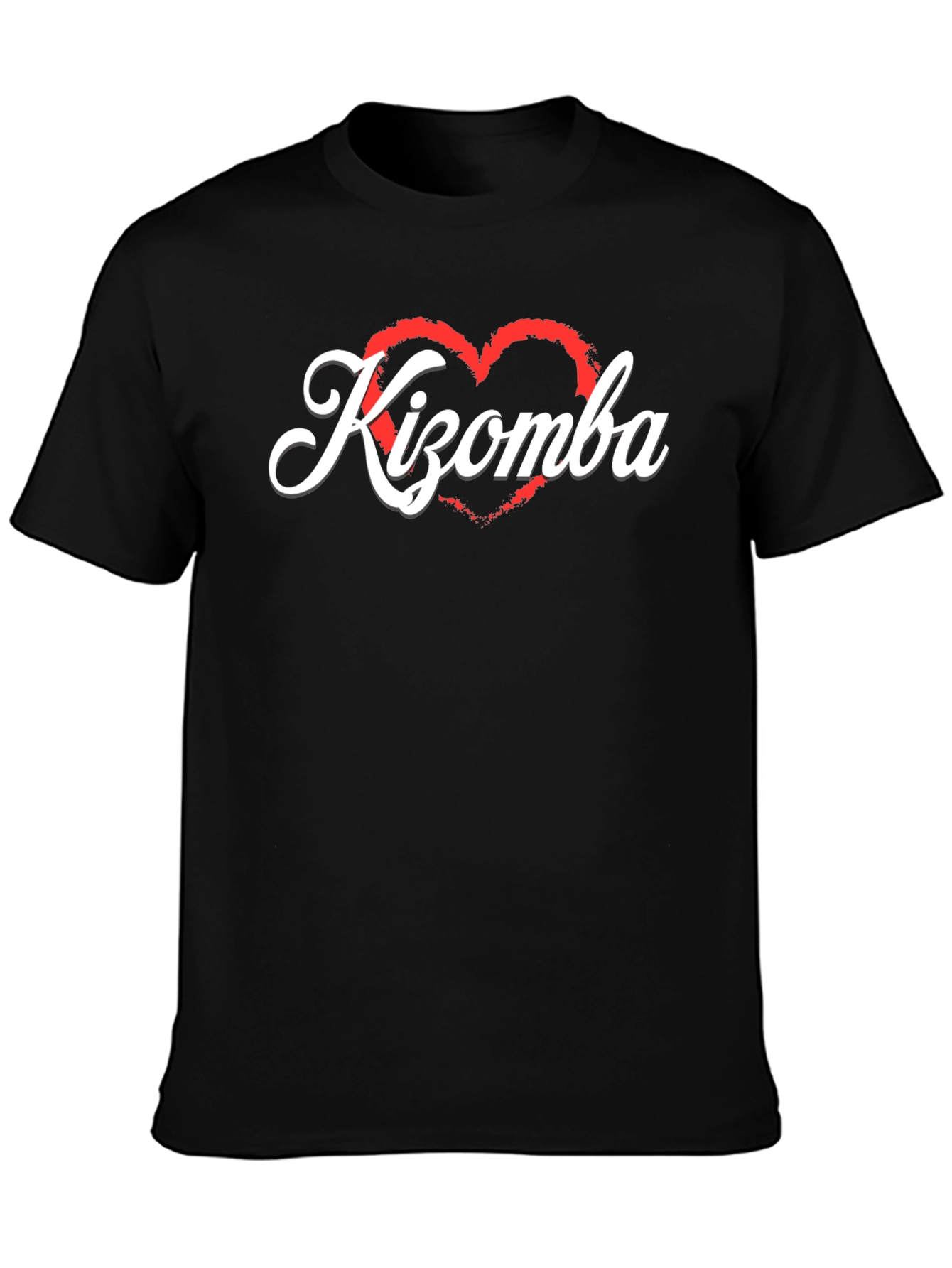 Kizomba Heart Graphic Tee - Dance Lovers T-Shirt