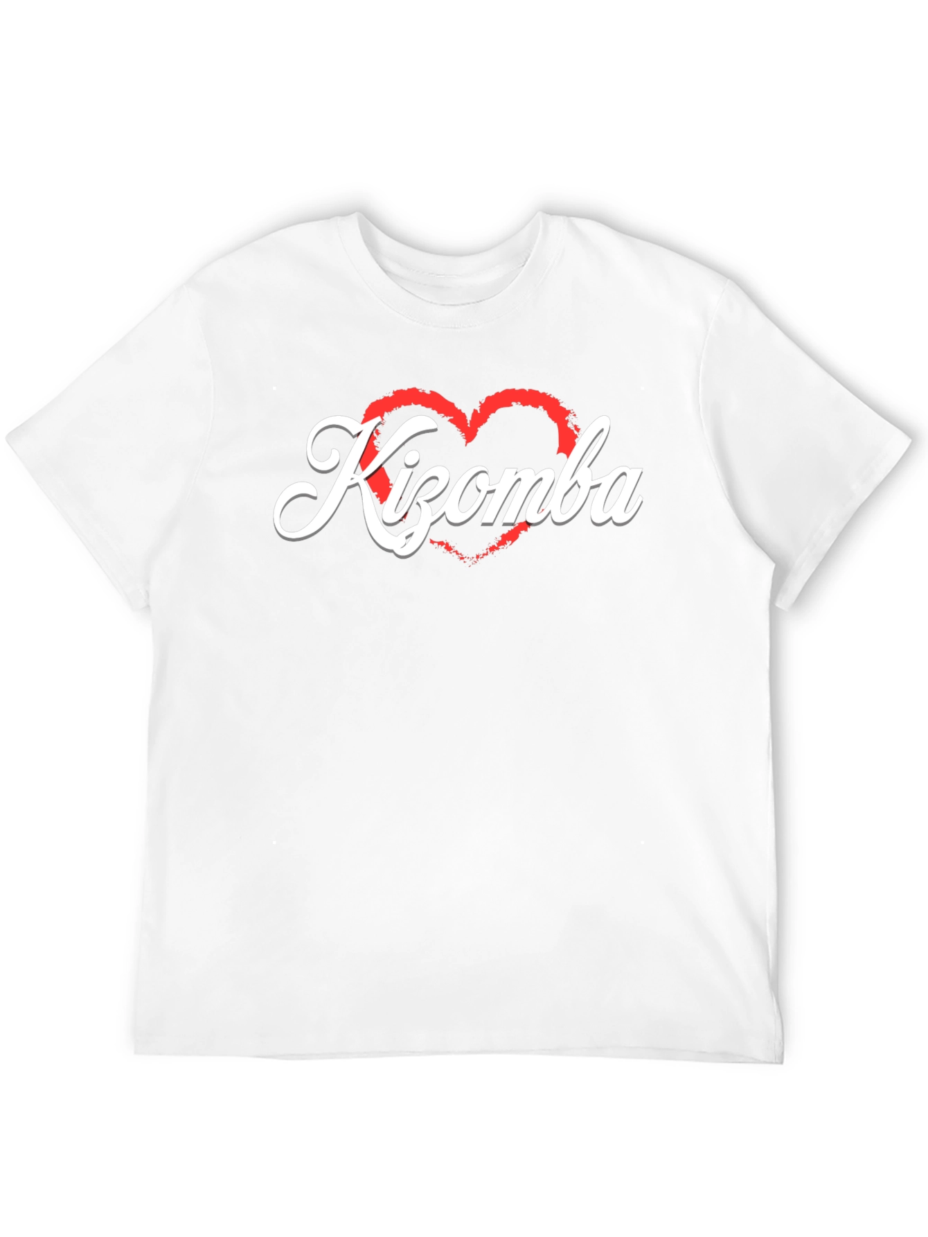 Kizomba Heart Graphic Tee - Dance Lovers T-Shirt