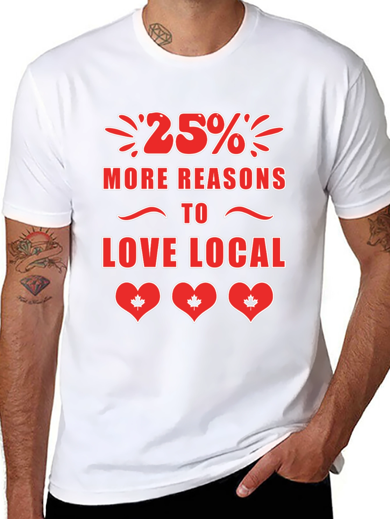 25% More Reasons to Love Local T-Shirt
