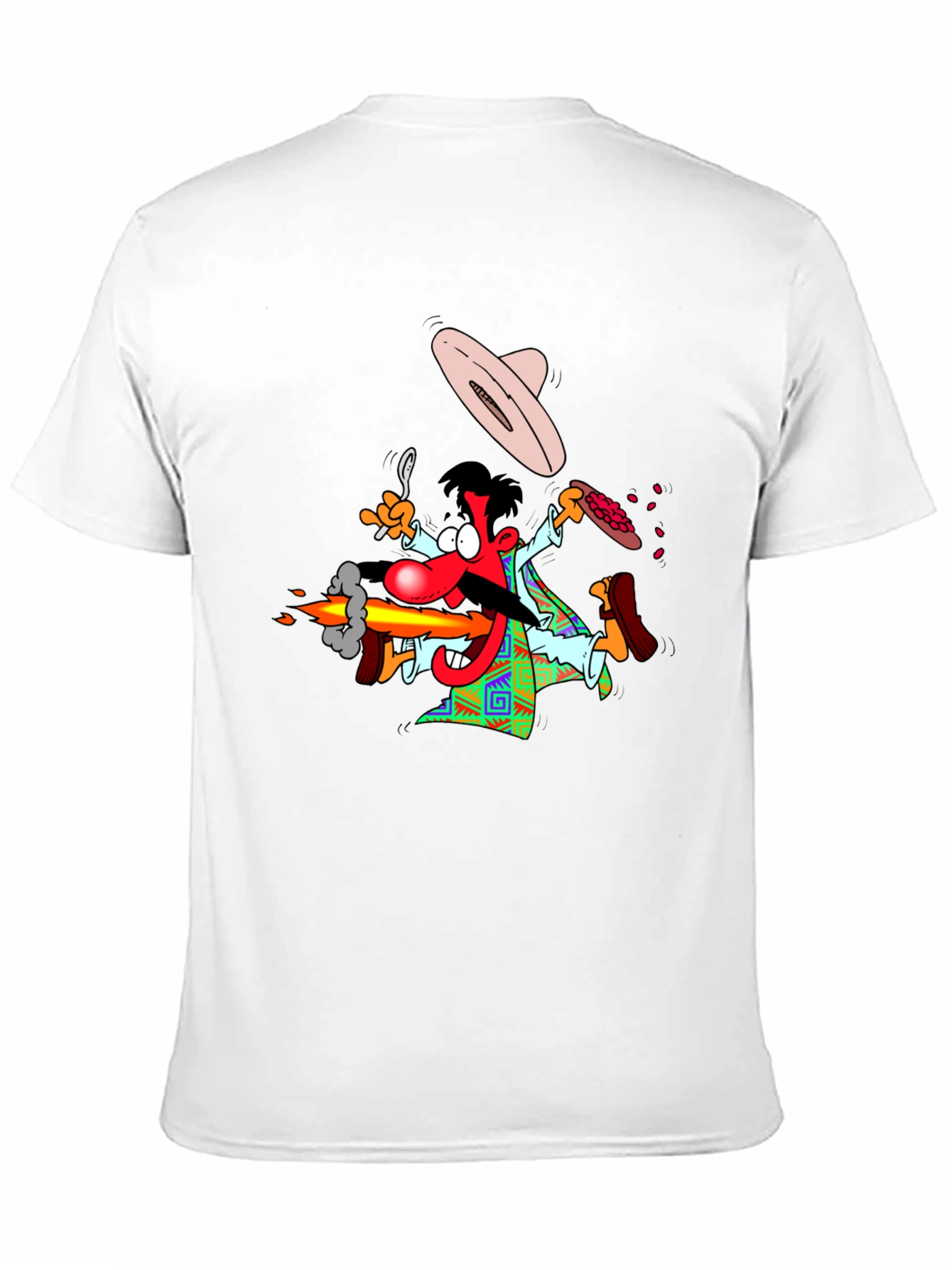 Crazy Cartoon Chef T-Shirt