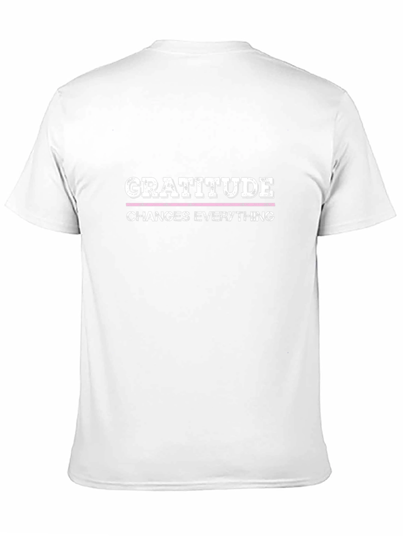 Gratitude Changes Everything Black T-Shirt