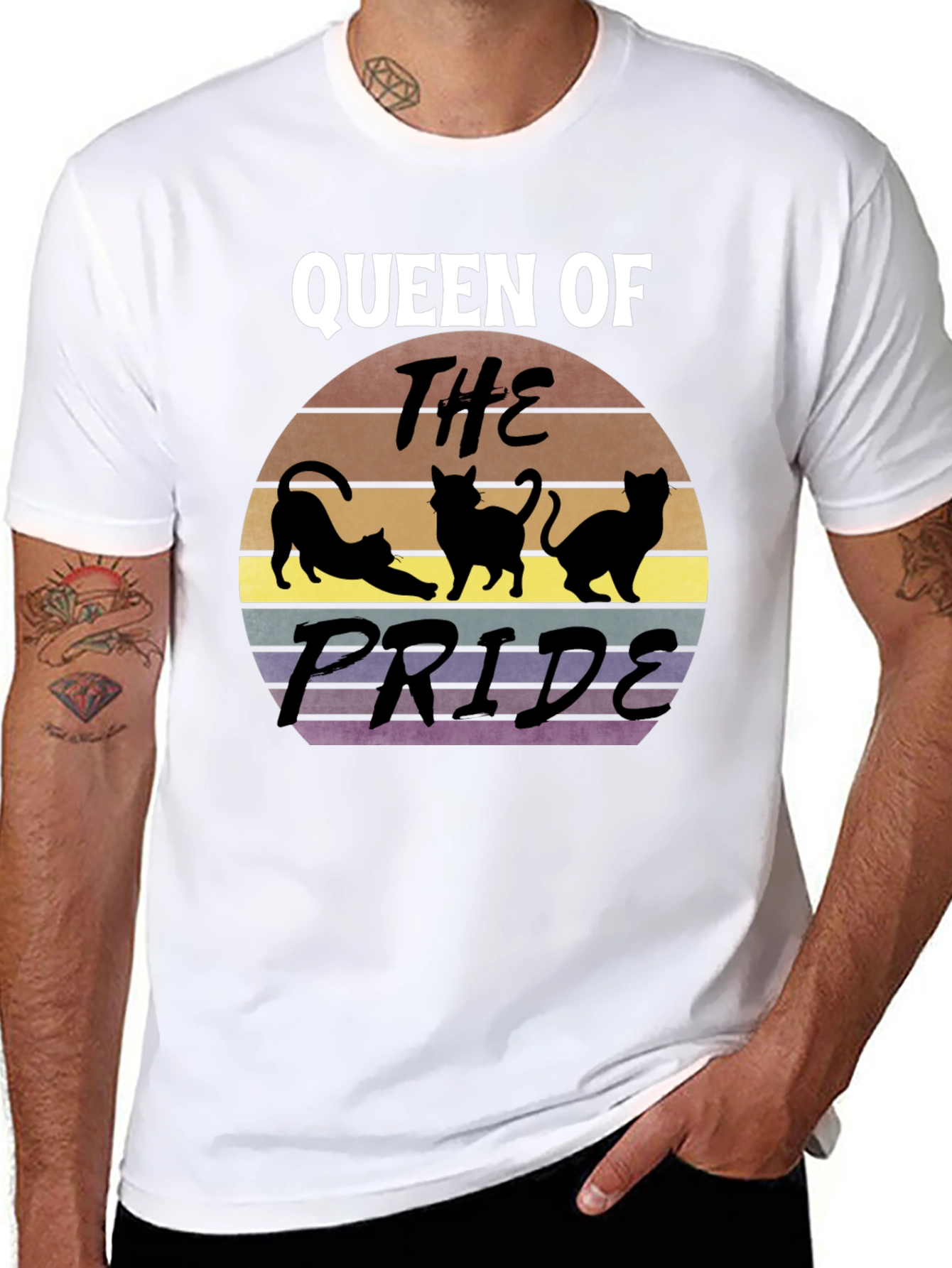 Queen of the Pride Cat T-Shirt