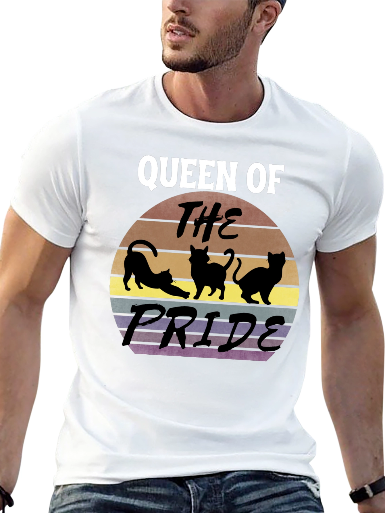 Queen of the Pride Cat T-Shirt