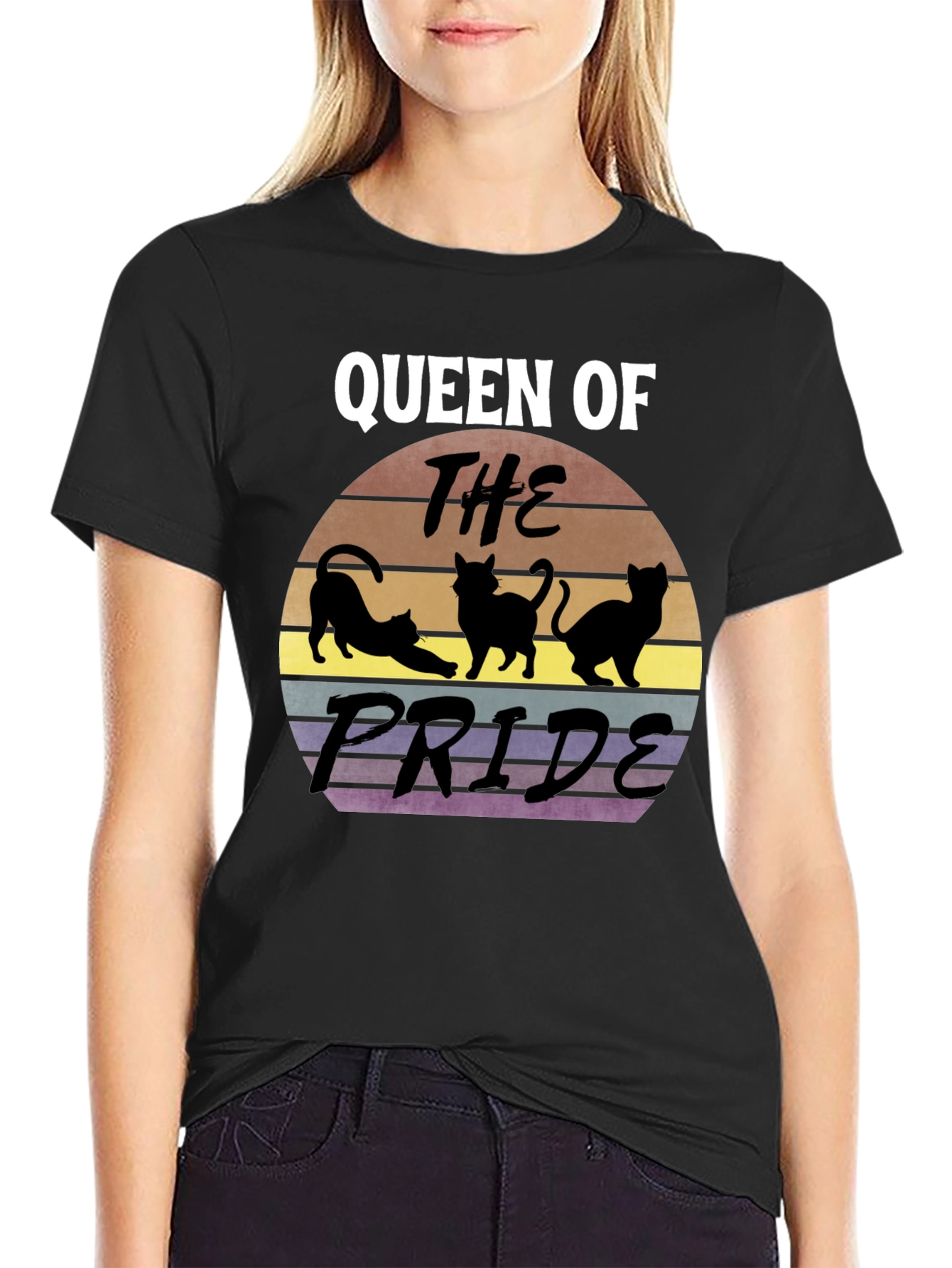 Queen of the Pride Cat T-Shirt