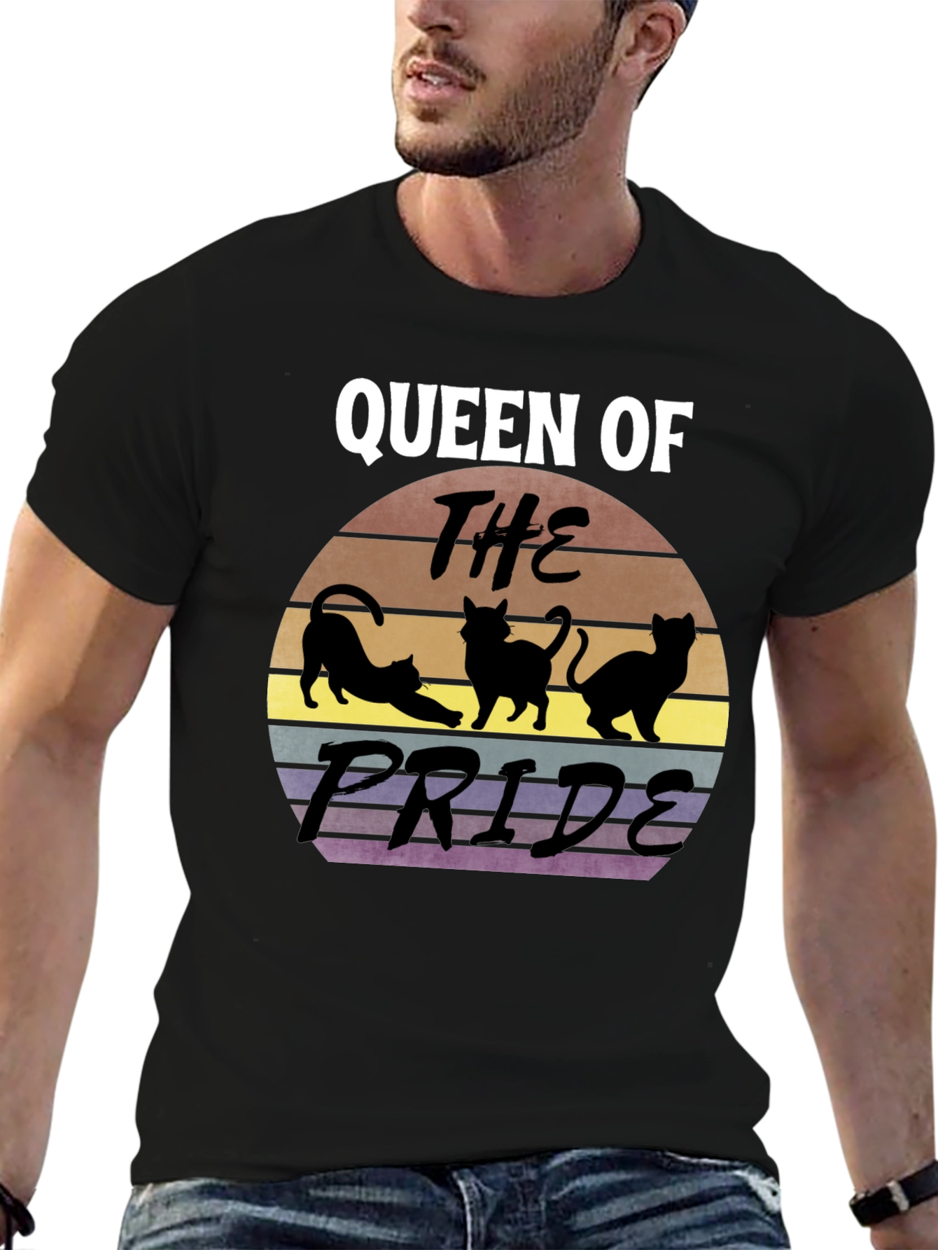 Queen of the Pride Cat T-Shirt