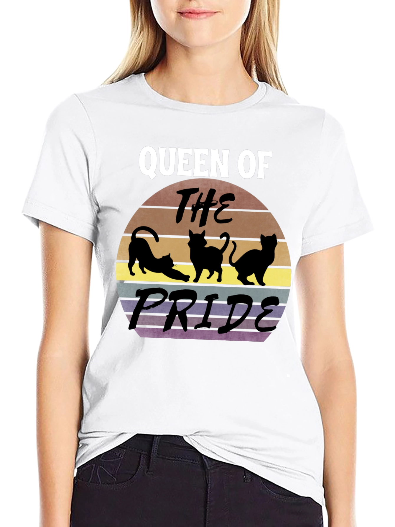 Queen of the Pride Cat T-Shirt