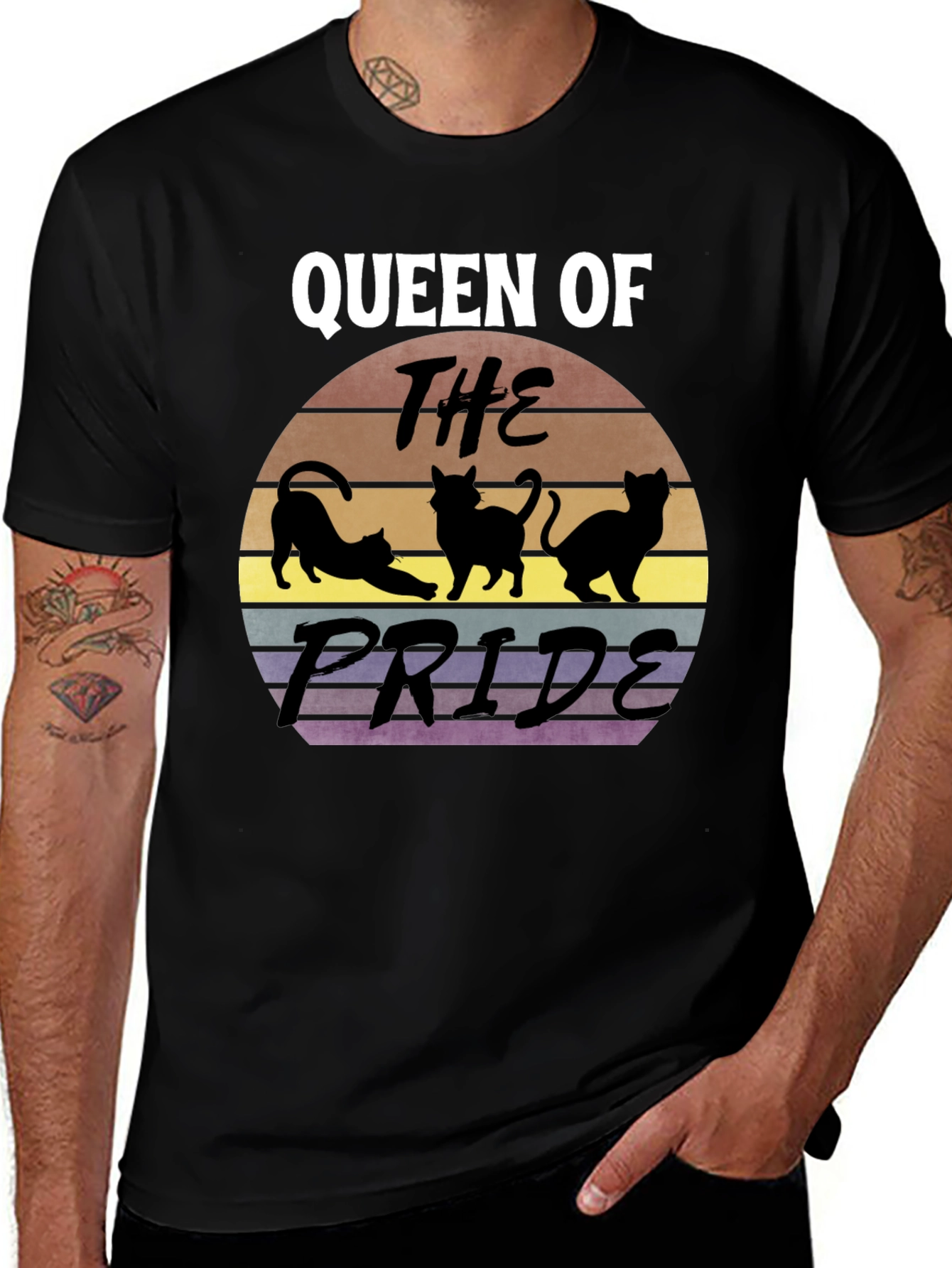 Queen of the Pride Cat T-Shirt