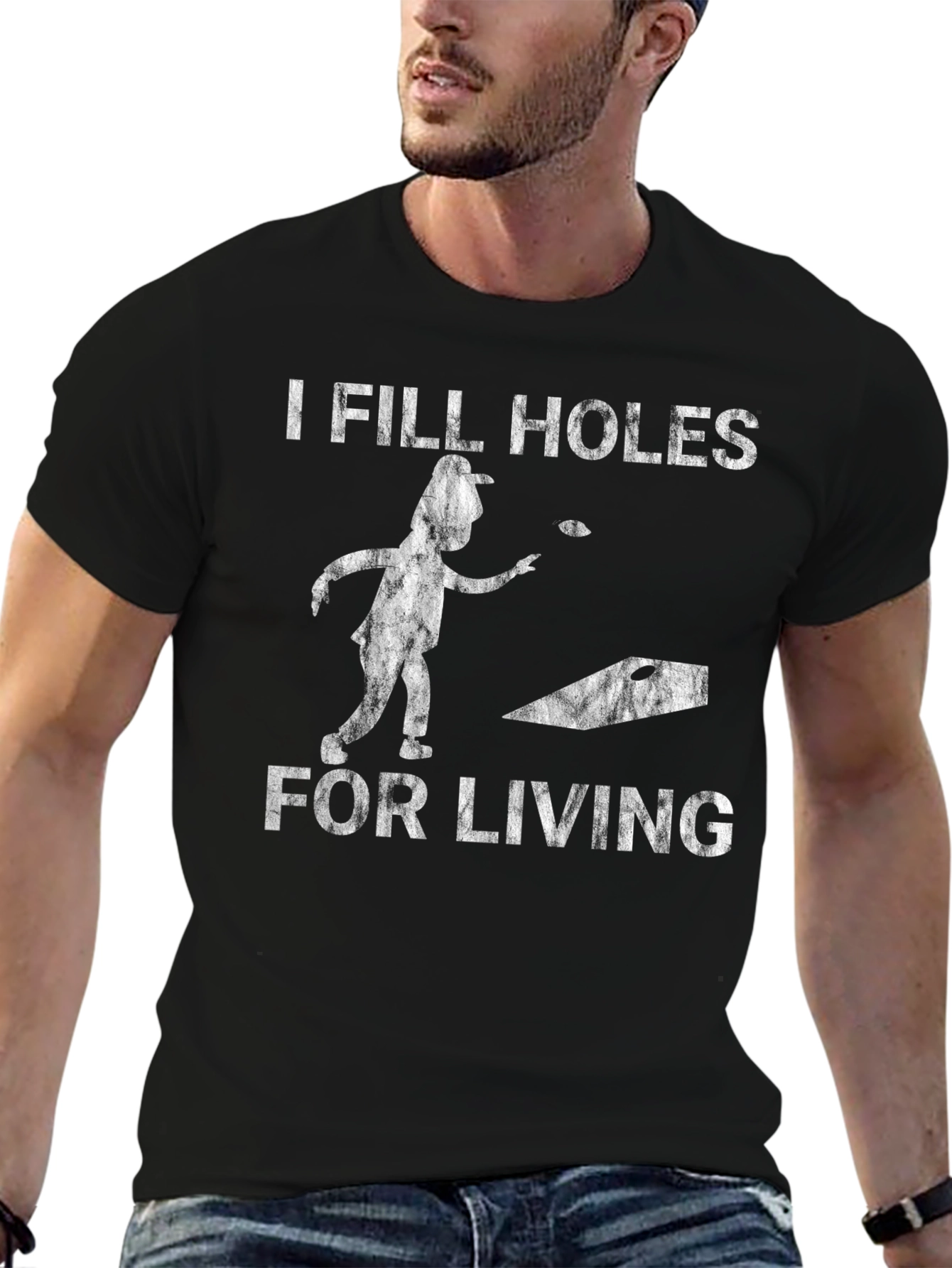 I Fill Holes For Living Graphic Tee
