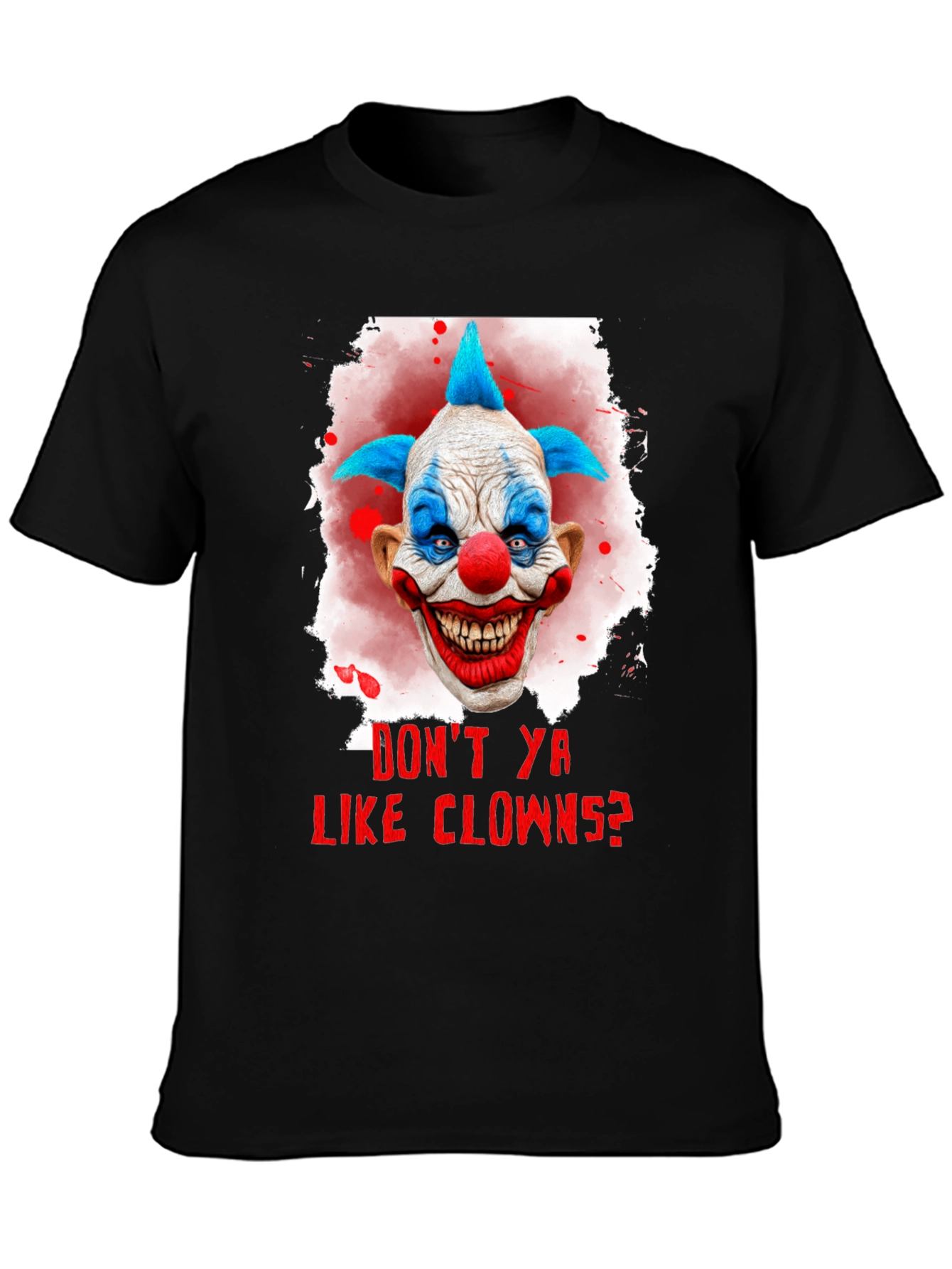 Scary Clown Graphic T-Shirt
