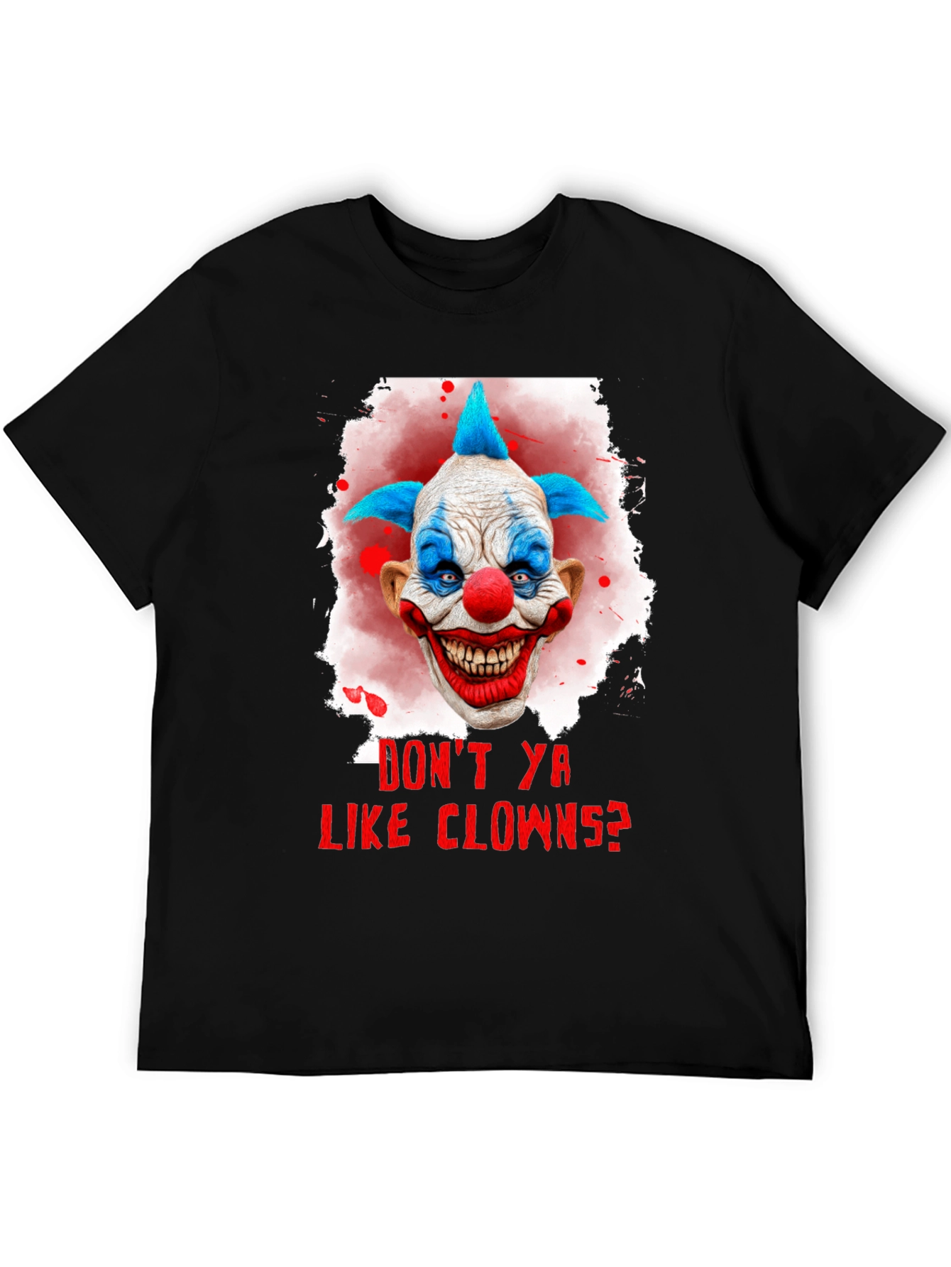 Scary Clown Graphic T-Shirt