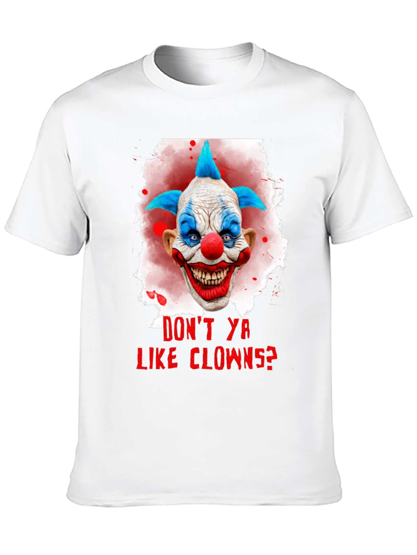 Scary Clown Graphic T-Shirt