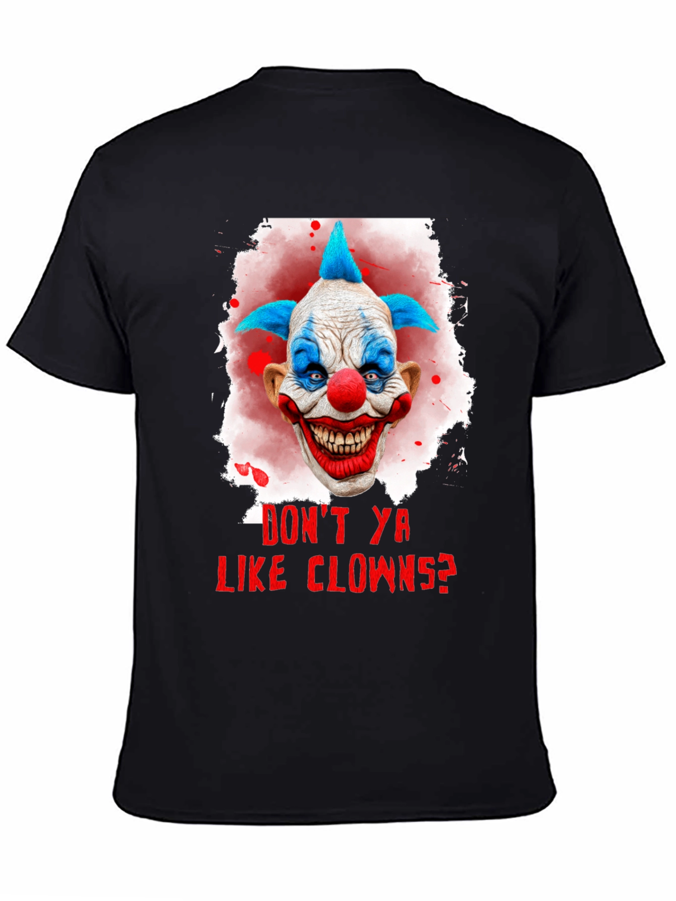 Scary Clown Graphic T-Shirt