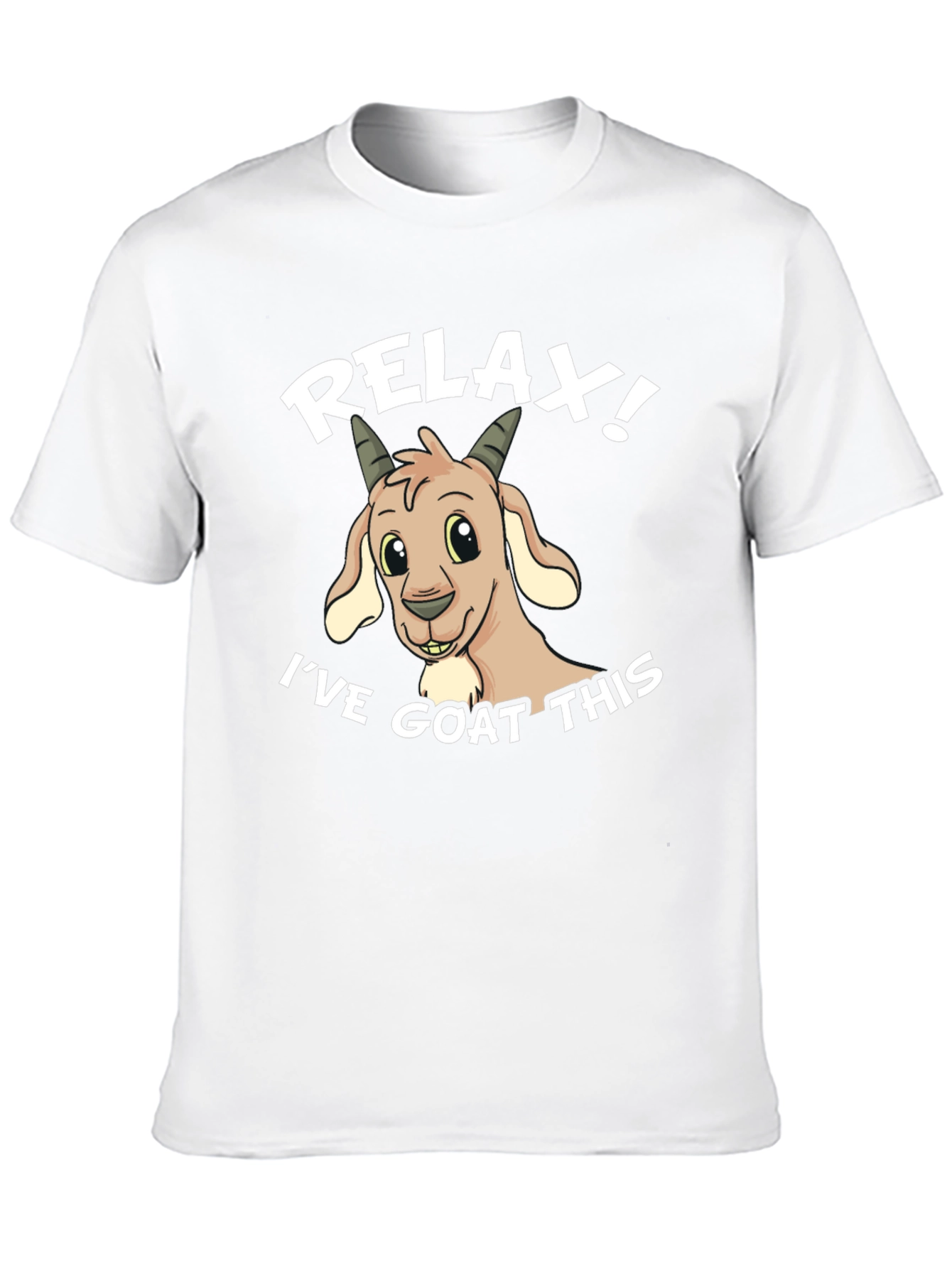 Relax! Ive Goat This Funny Black T-Shirt