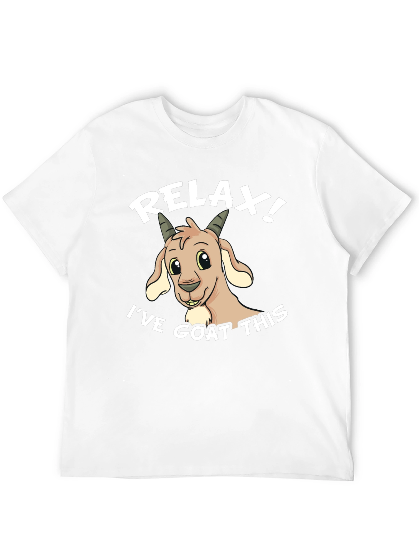 Relax! Ive Goat This Funny Black T-Shirt