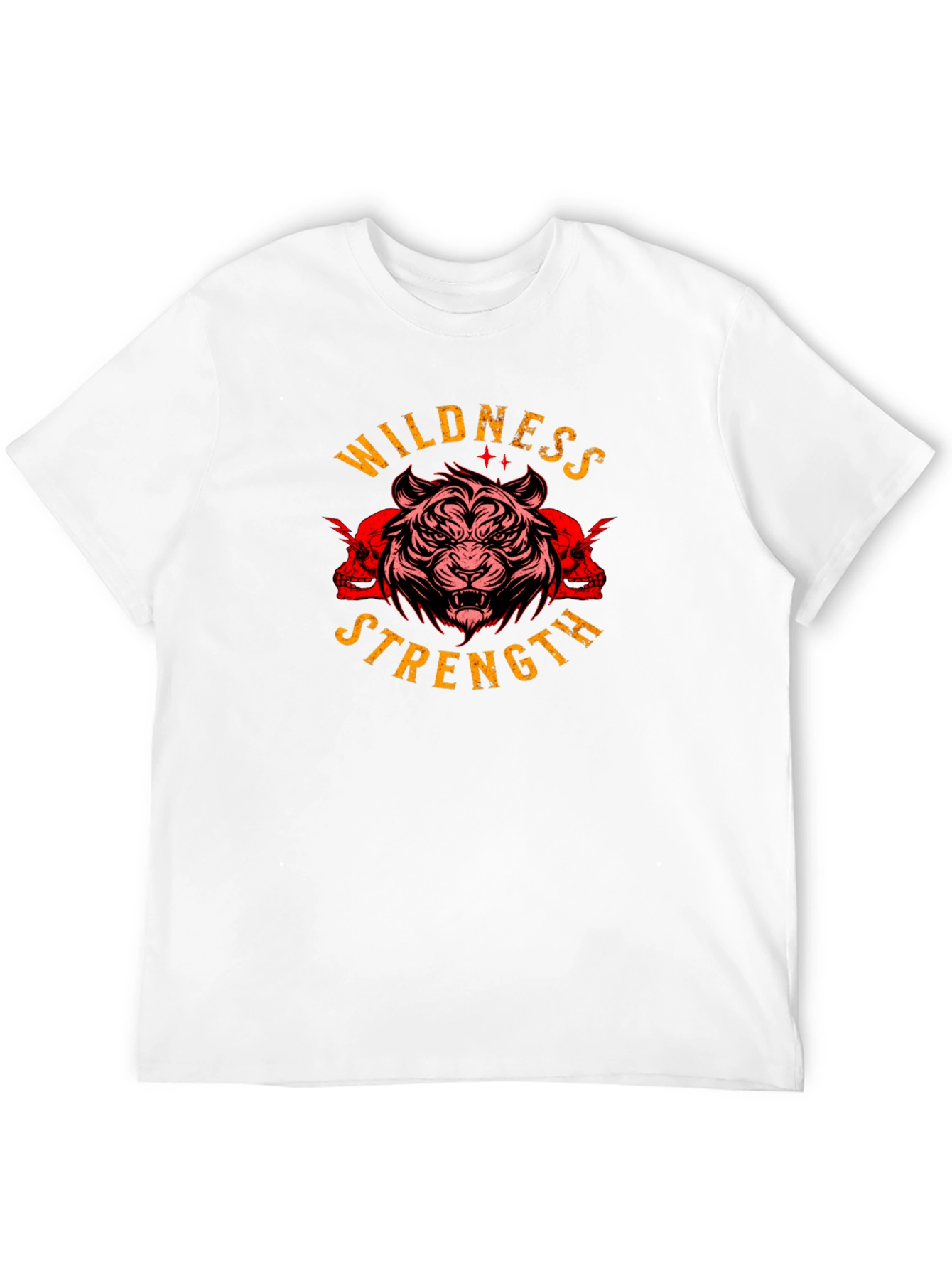 Wildness Strength Tiger Graphic Tee