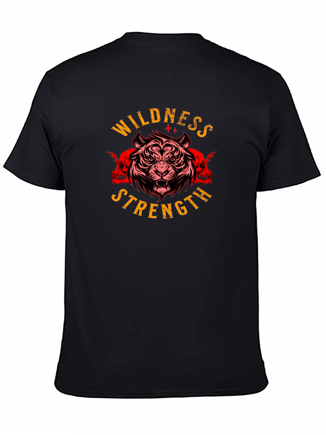 Wildness Strength Tiger Graphic Tee