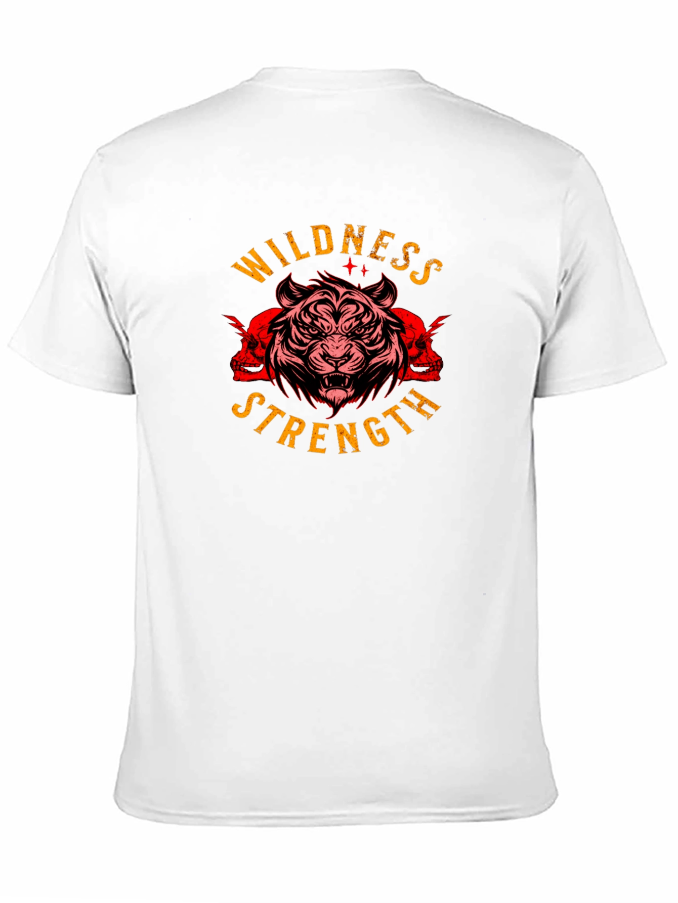 Wildness Strength Tiger Graphic Tee