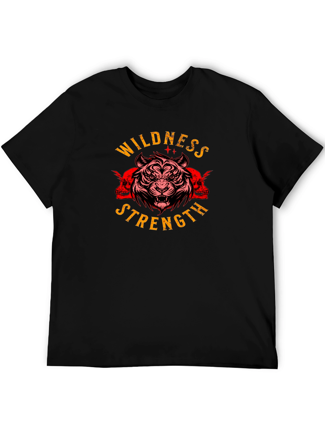 Wildness Strength Tiger Graphic Tee