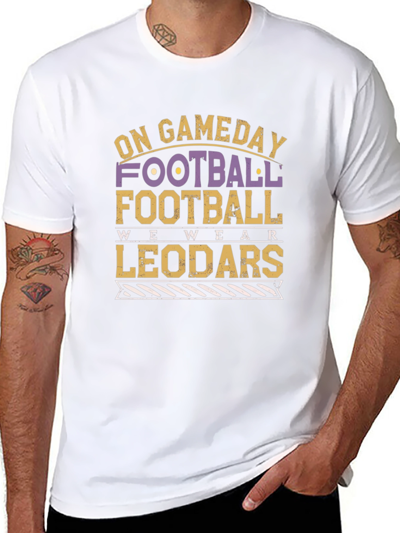 Gameday Football Leodars Graphic Tee
