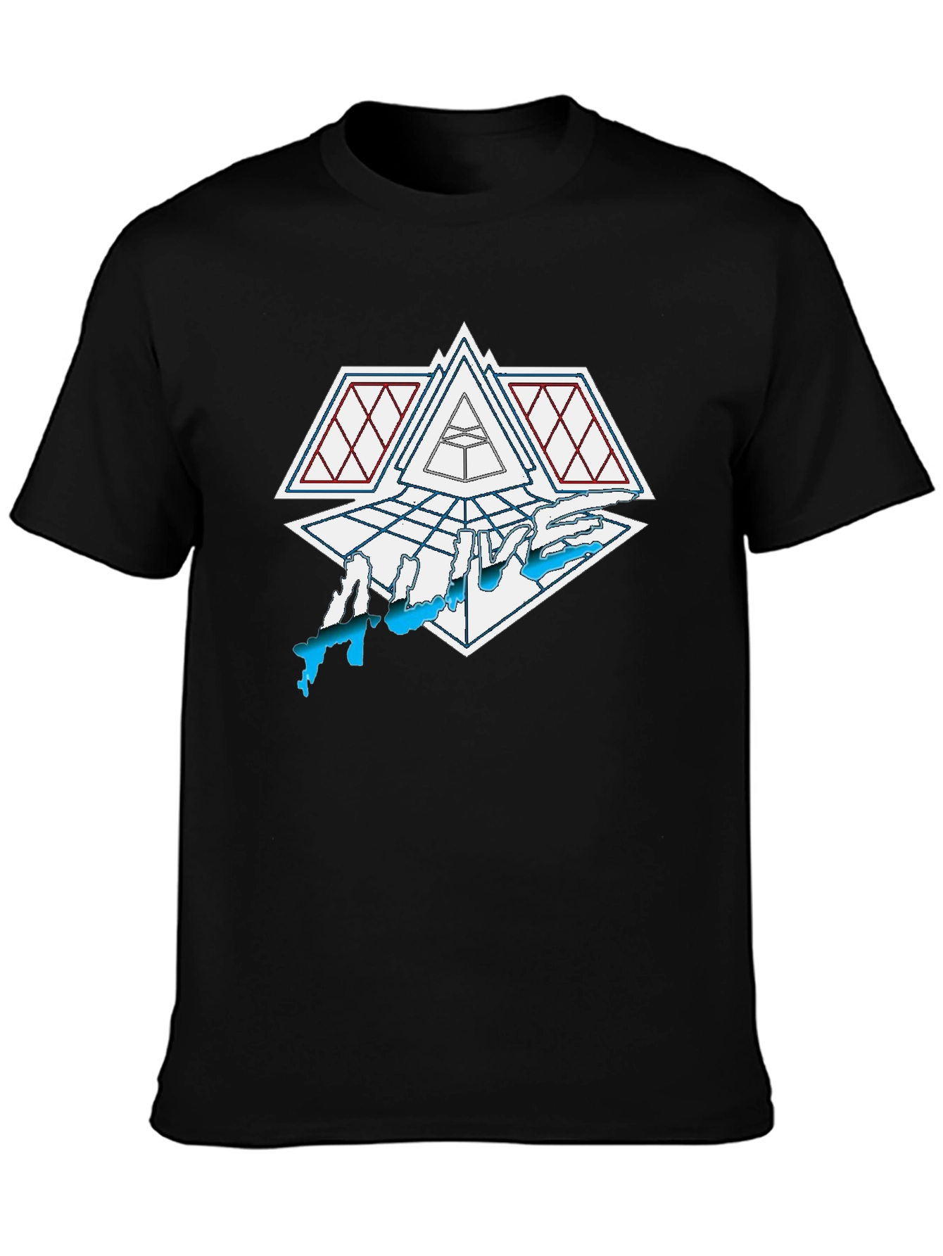 Abstract Graphic T-Shirt
