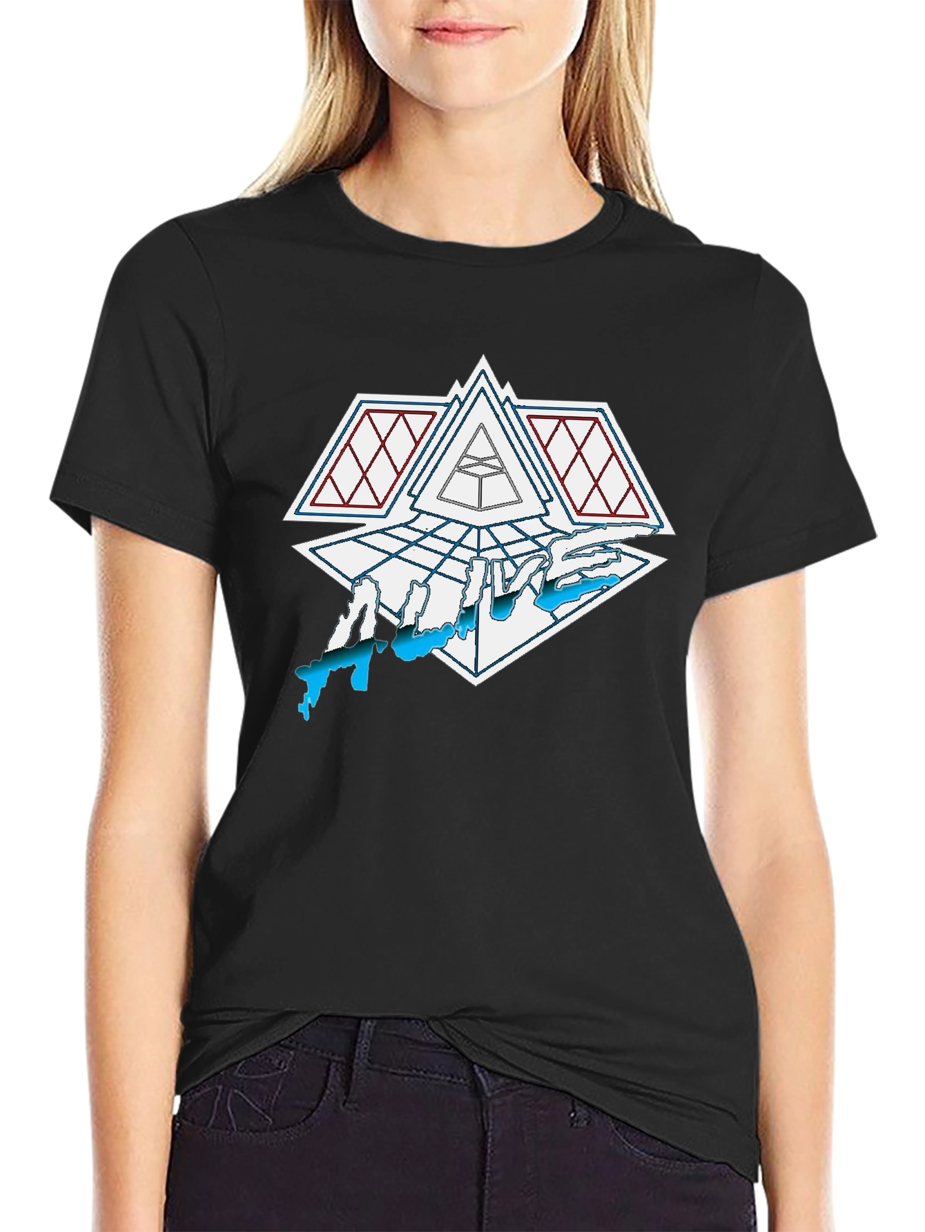Abstract Graphic T-Shirt