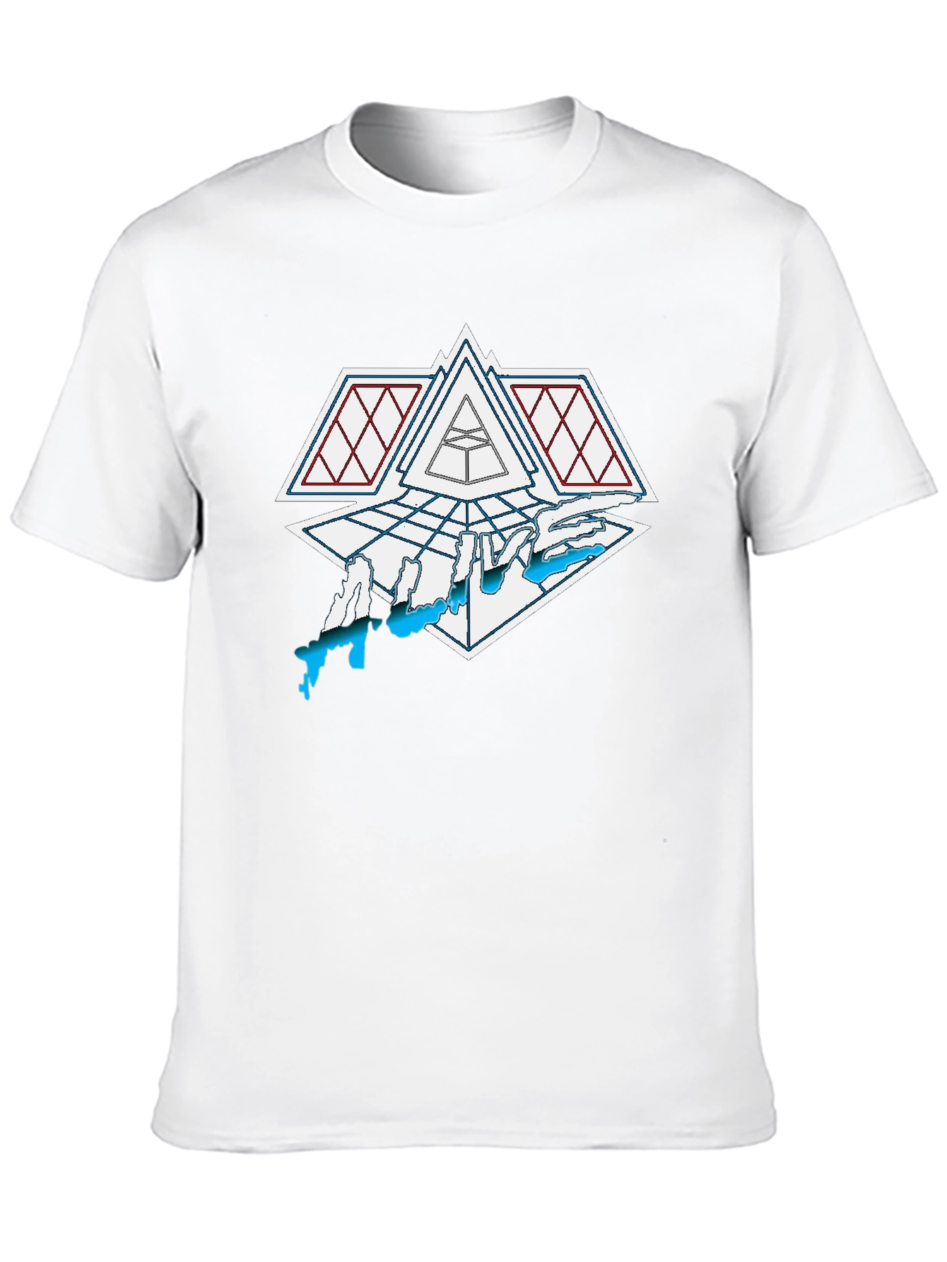 Abstract Graphic T-Shirt