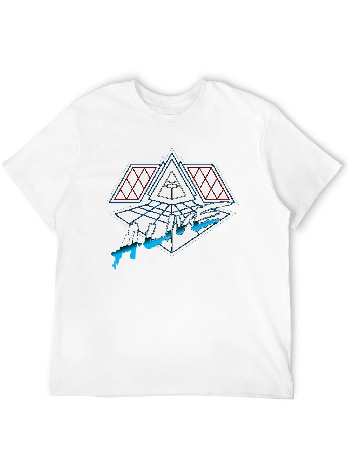 Abstract Graphic T-Shirt