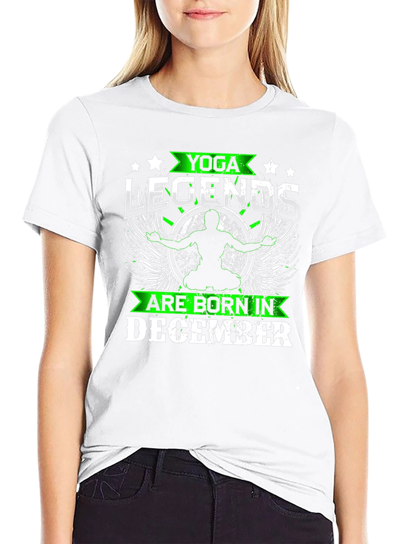 Yoga Legends December Birthday T-Shirt