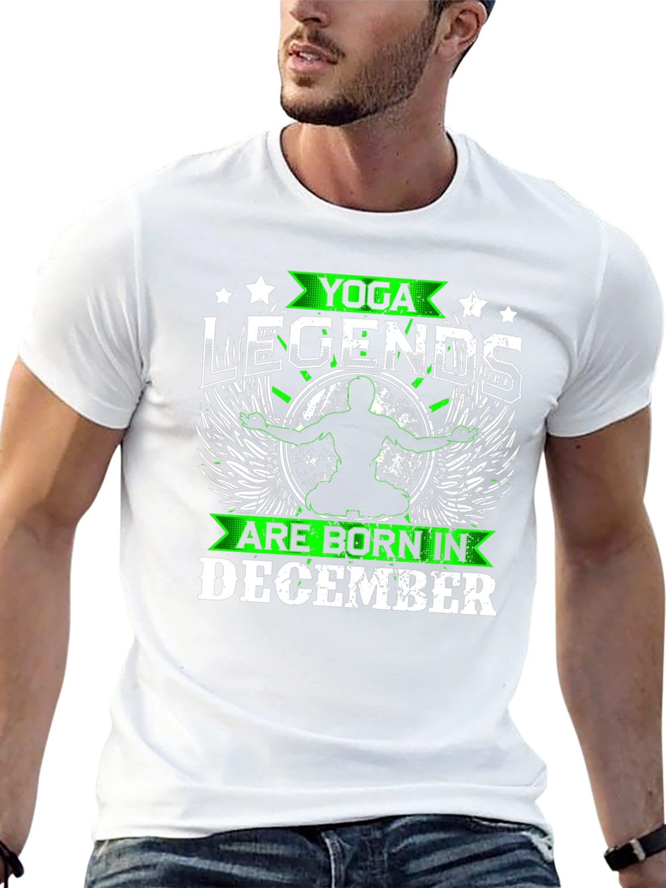 Yoga Legends December Birthday T-Shirt
