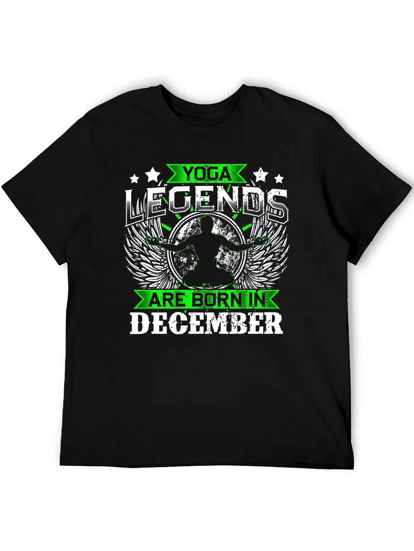 Yoga Legends December Birthday T-Shirt