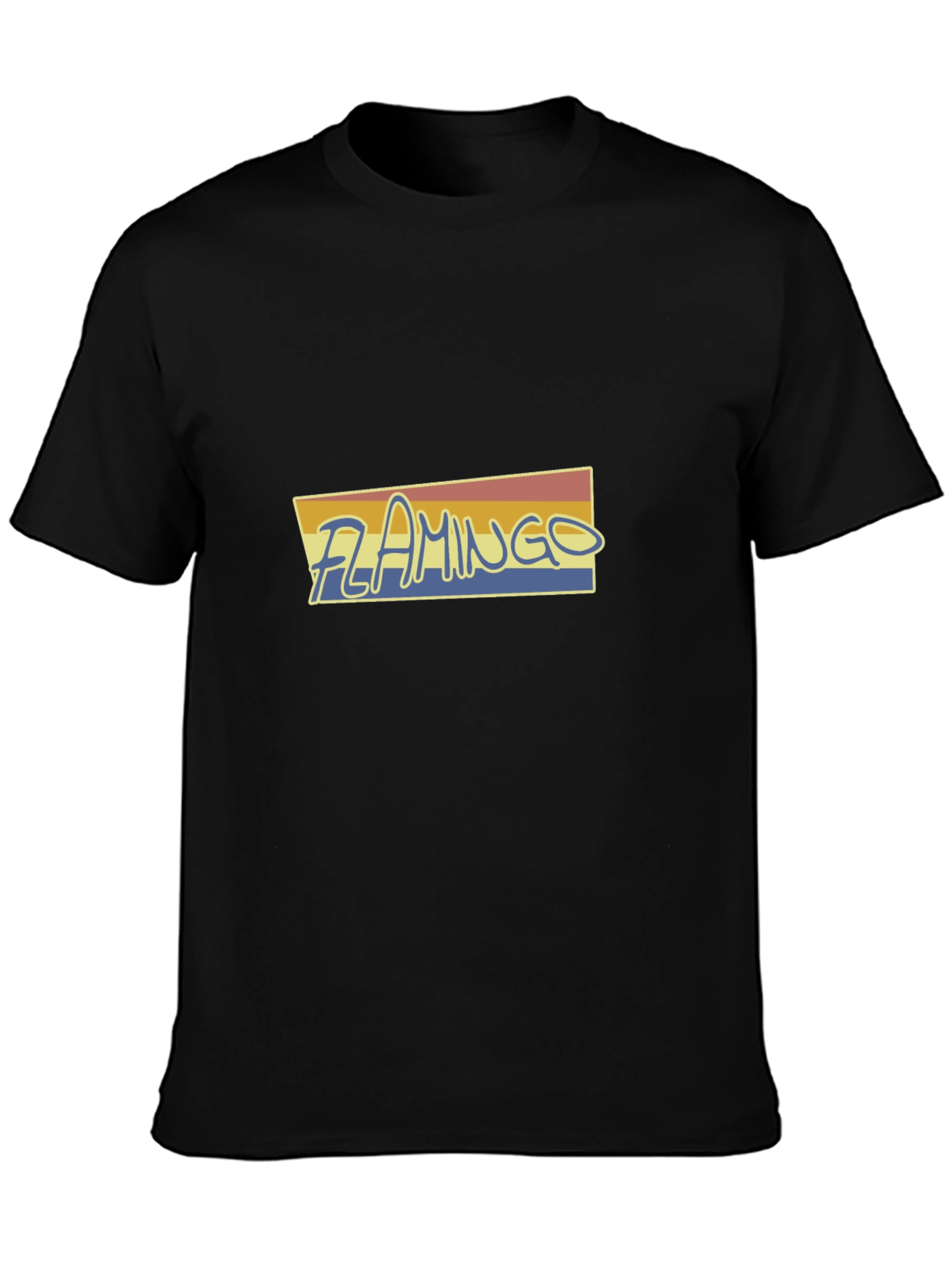 Retro Flamingo Graphic T-Shirt