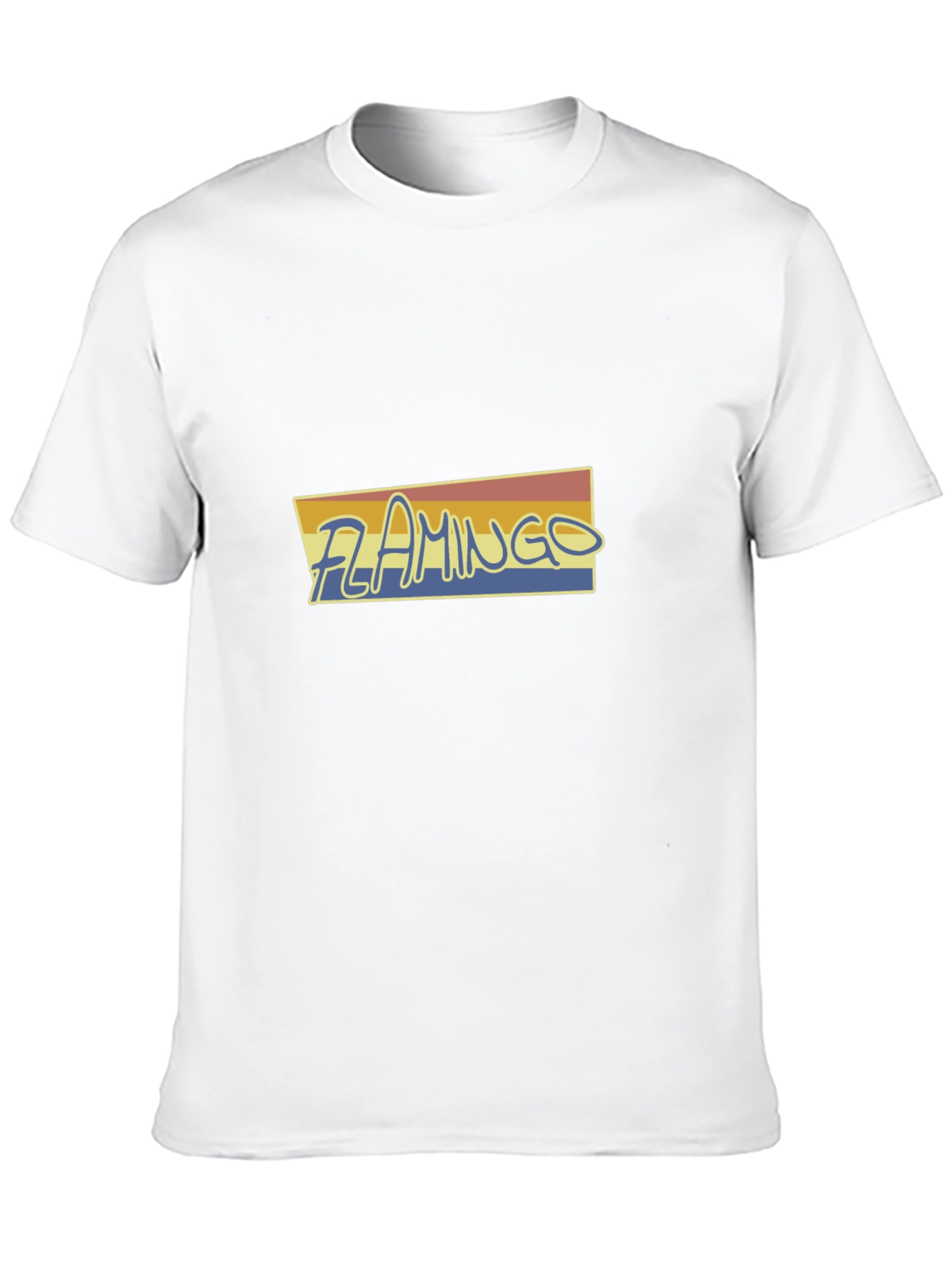 Retro Flamingo Graphic T-Shirt