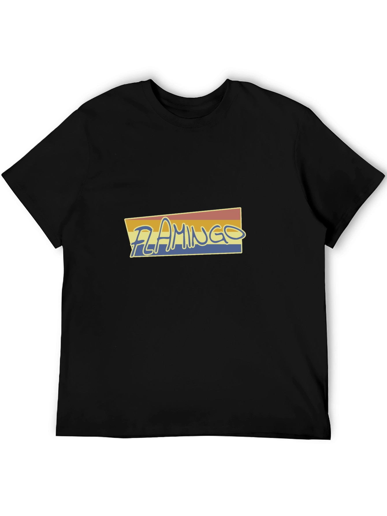 Retro Flamingo Graphic T-Shirt