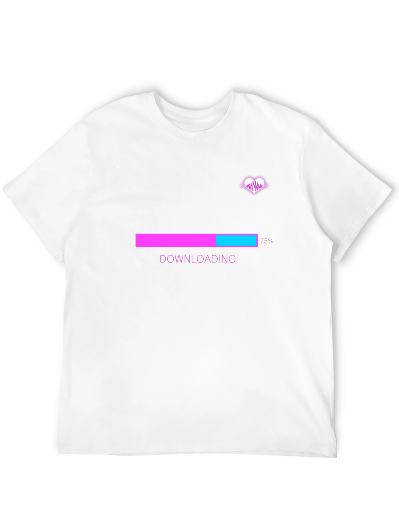 Downloading Love Black T-Shirt