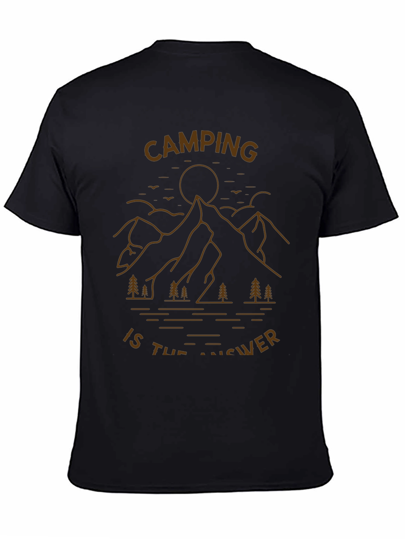 Camping is the Answer Graphic Tee
