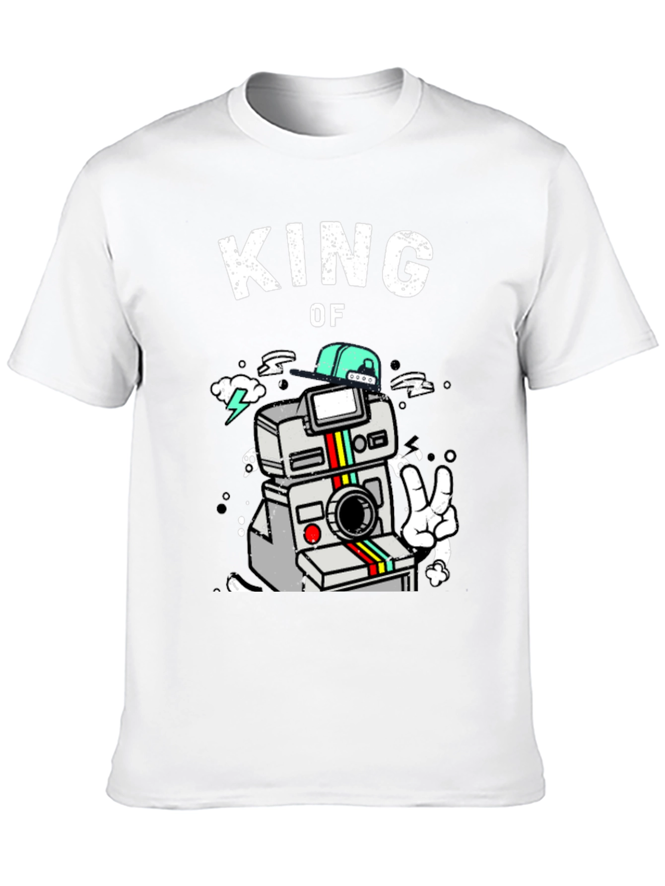 King of Camera T-Shirt - Photographer Gift