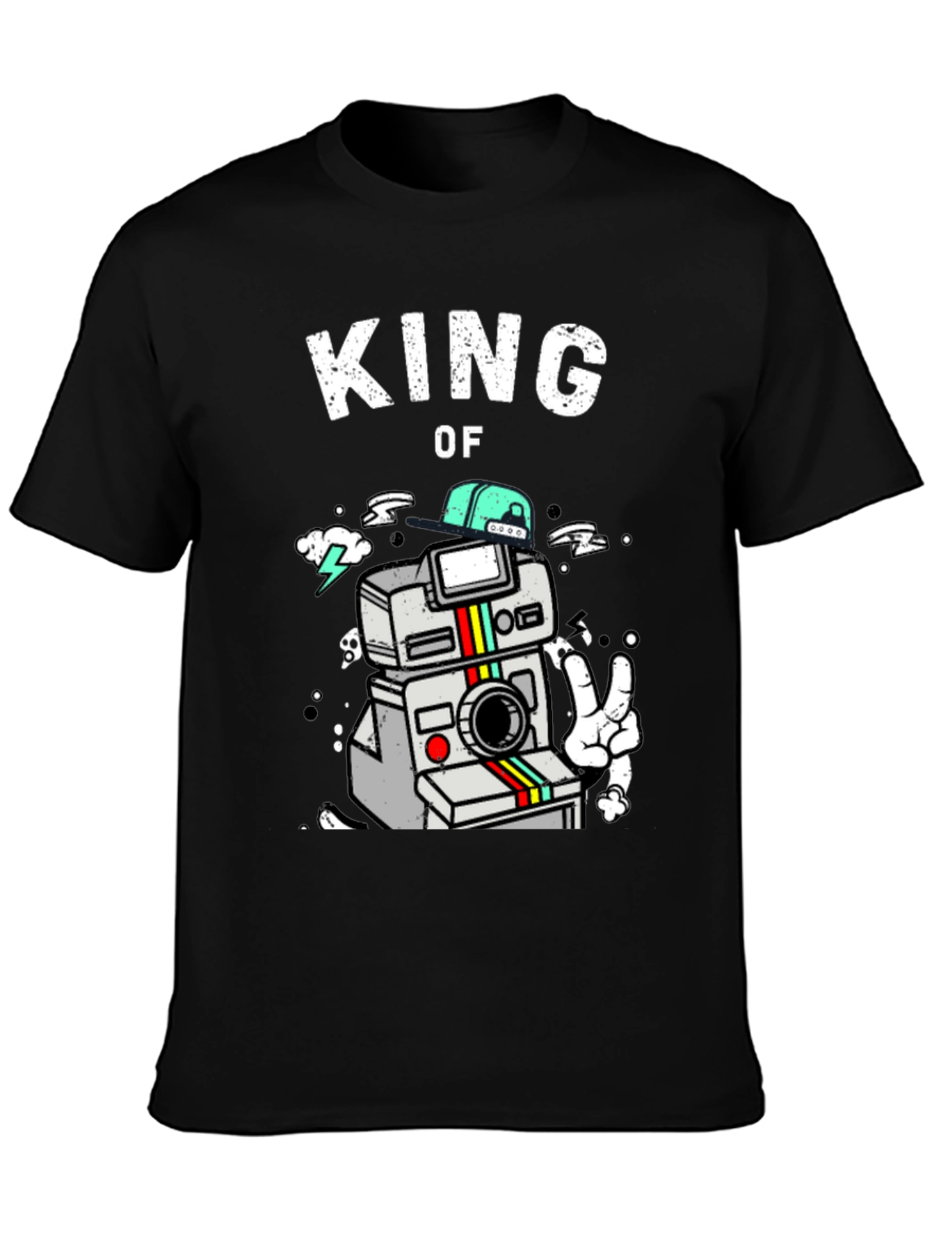 King of Camera T-Shirt - Photographer Gift