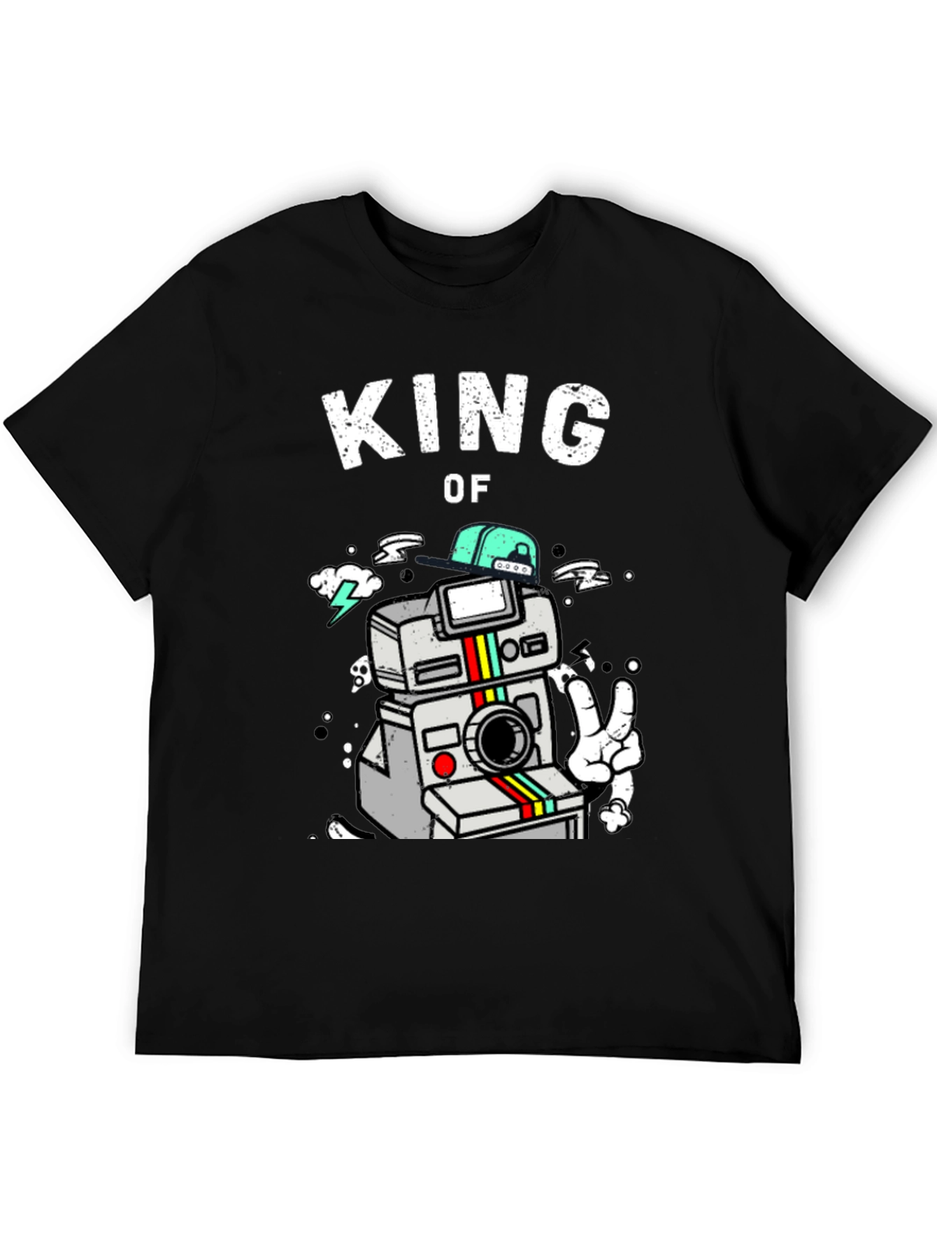 King of Camera T-Shirt - Photographer Gift