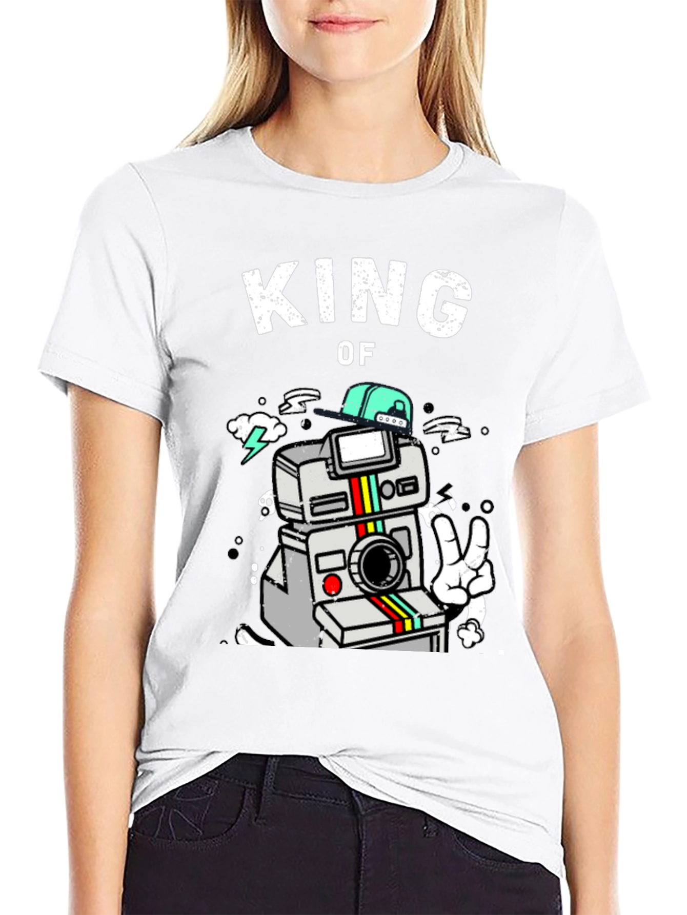 King of Camera T-Shirt - Photographer Gift