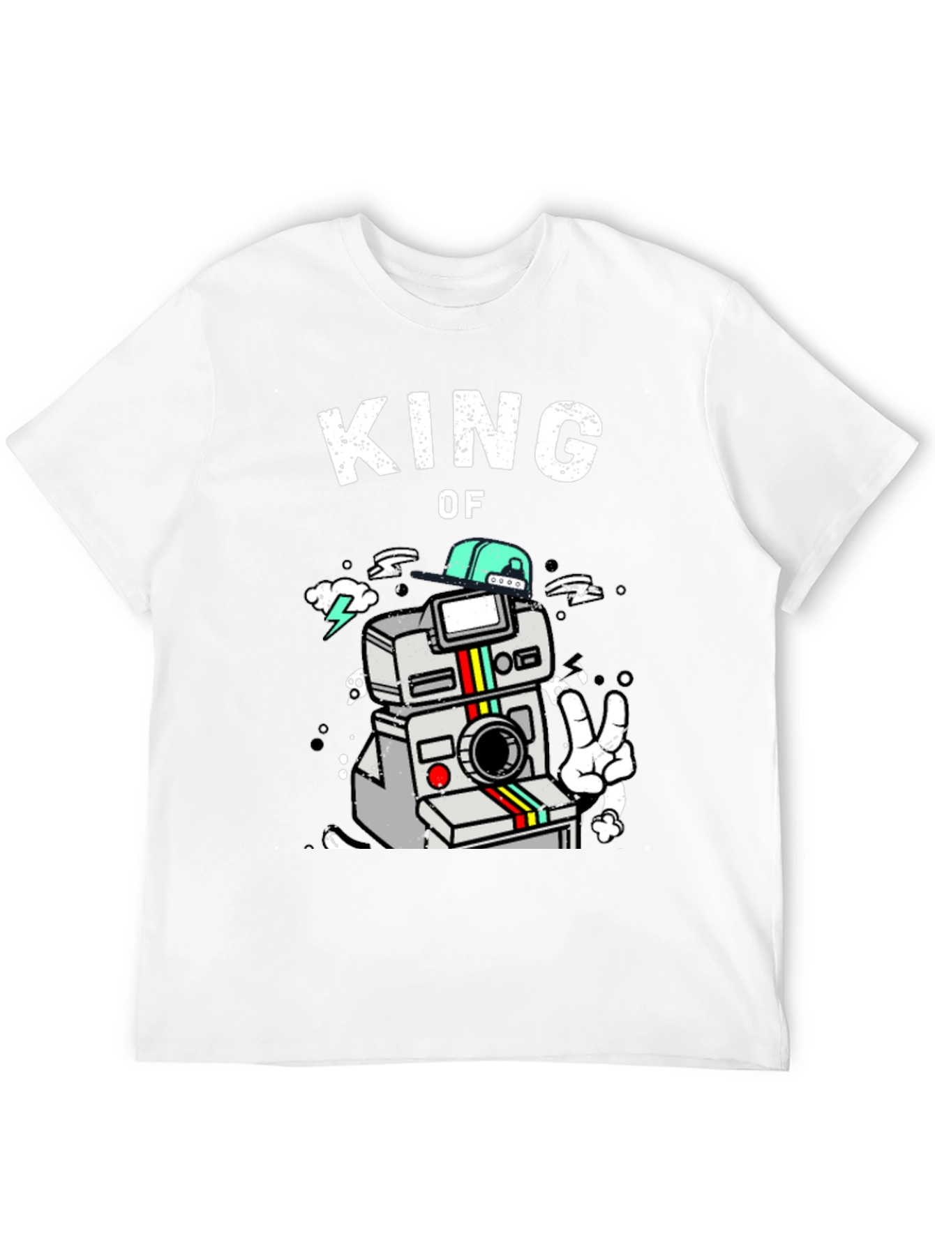King of Camera T-Shirt - Photographer Gift
