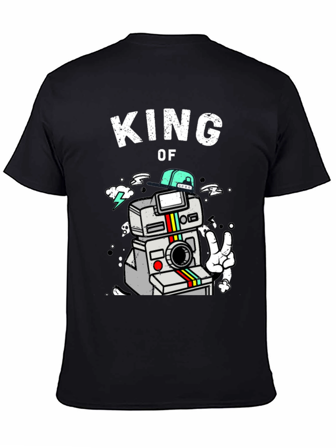 King of Camera T-Shirt - Photographer Gift
